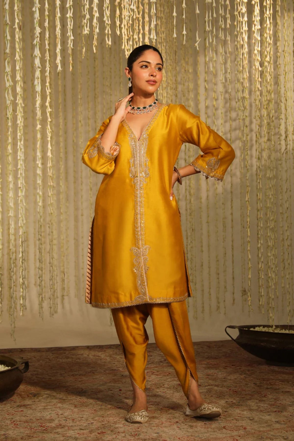 Umrah Glaze Kurta Set