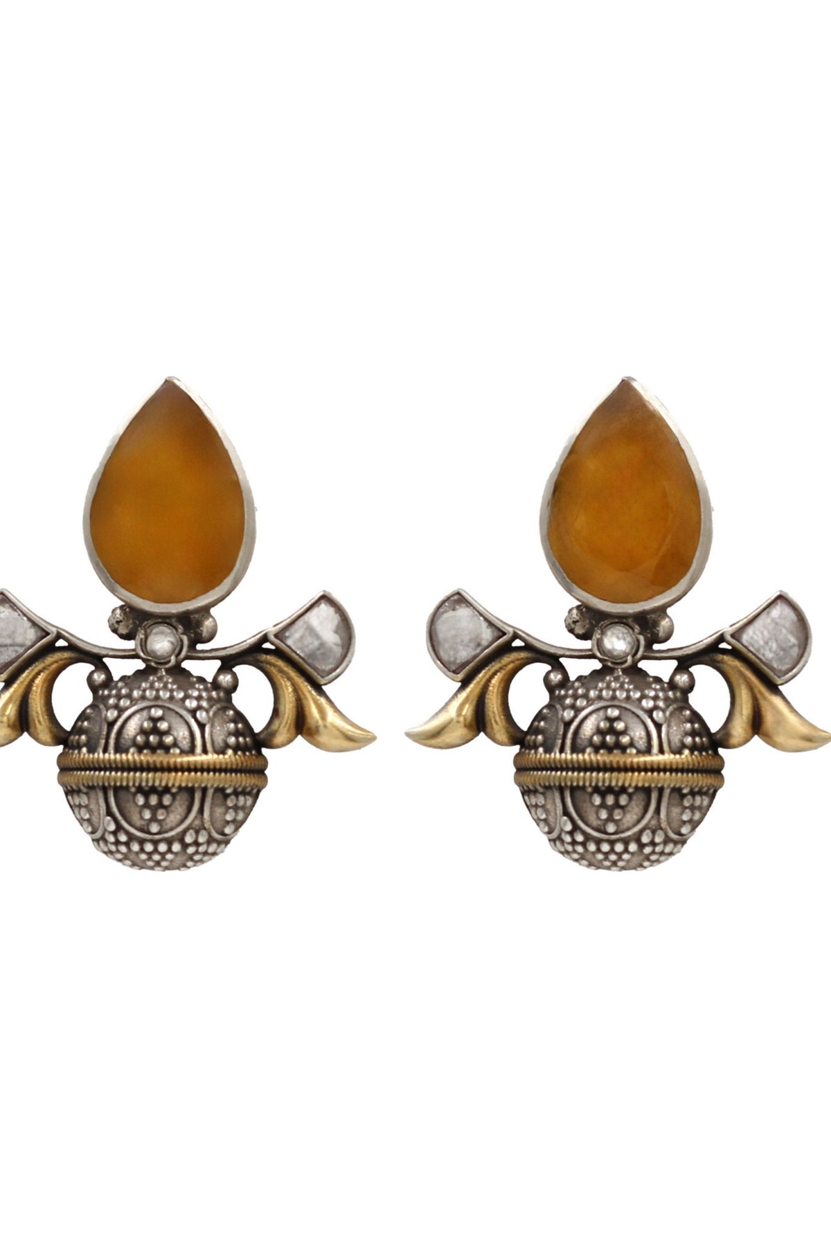 Grace Silver Handcrafted Earring