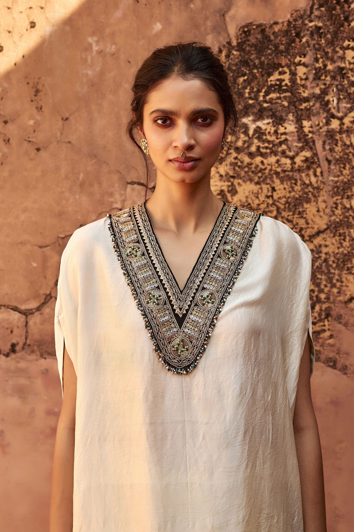 Ivory Kaftan Set