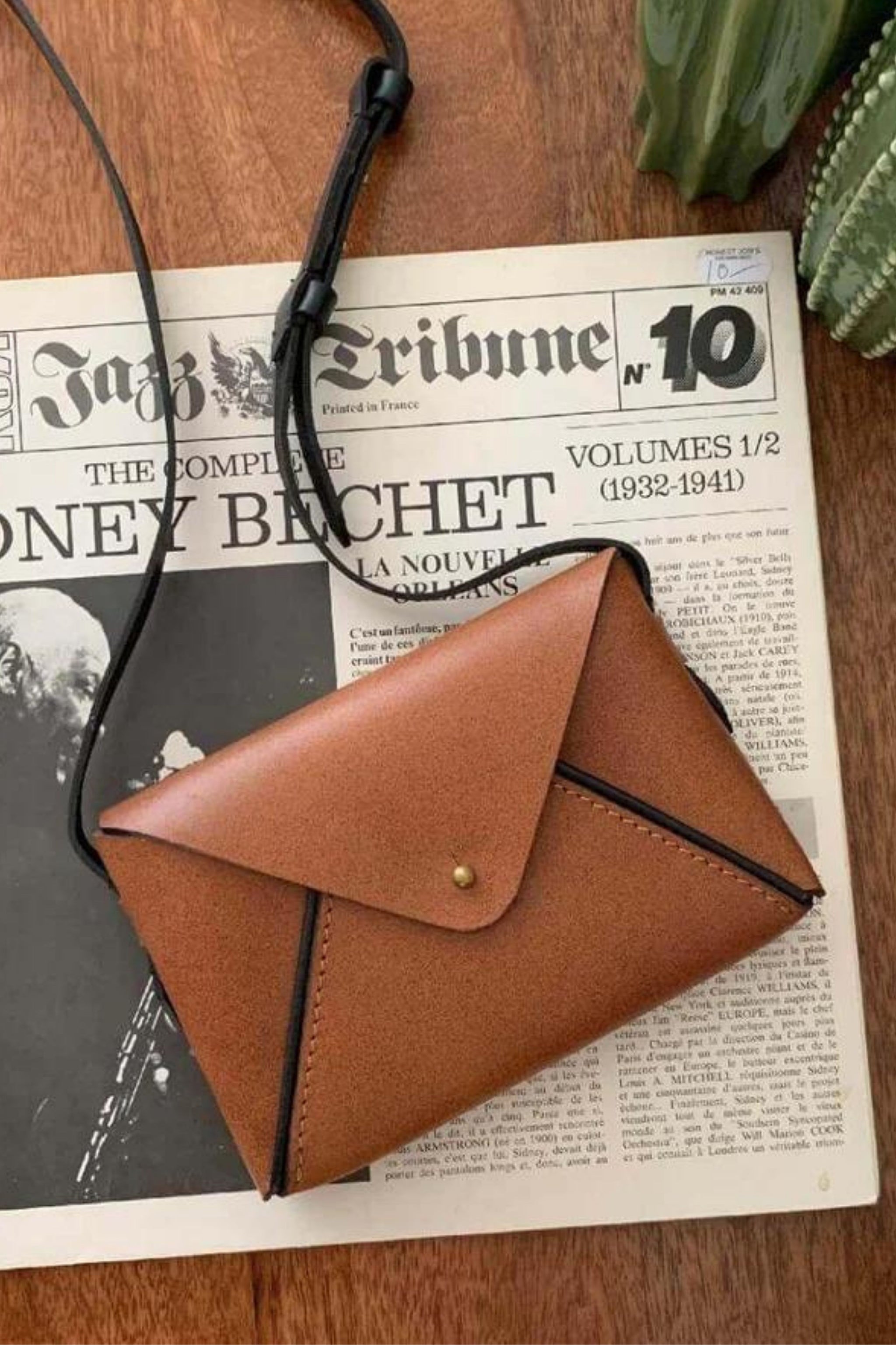 Nappa Dori - Tan Envelope Sling - Elahe