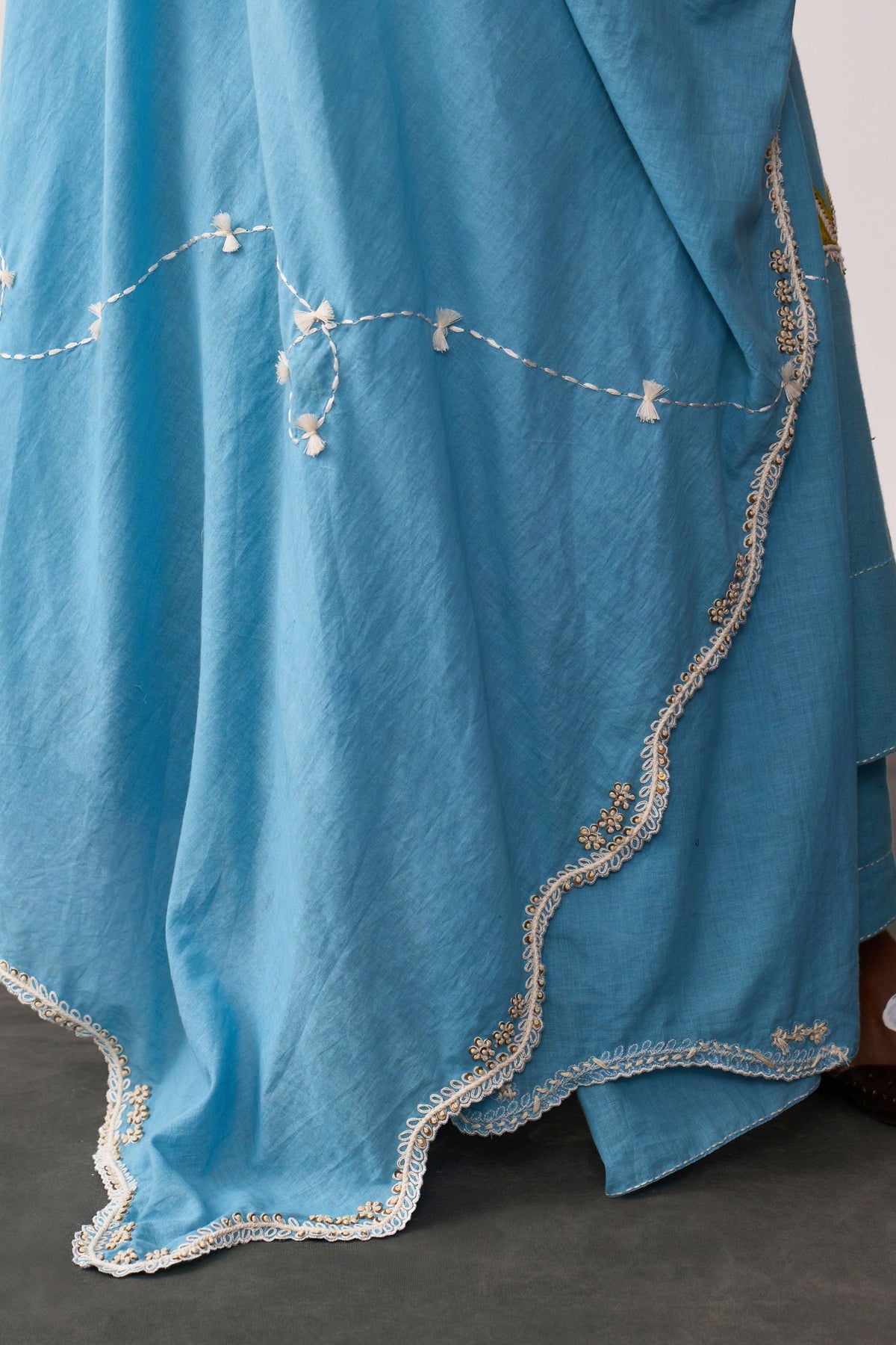 Sucheta Blue Kurta Set