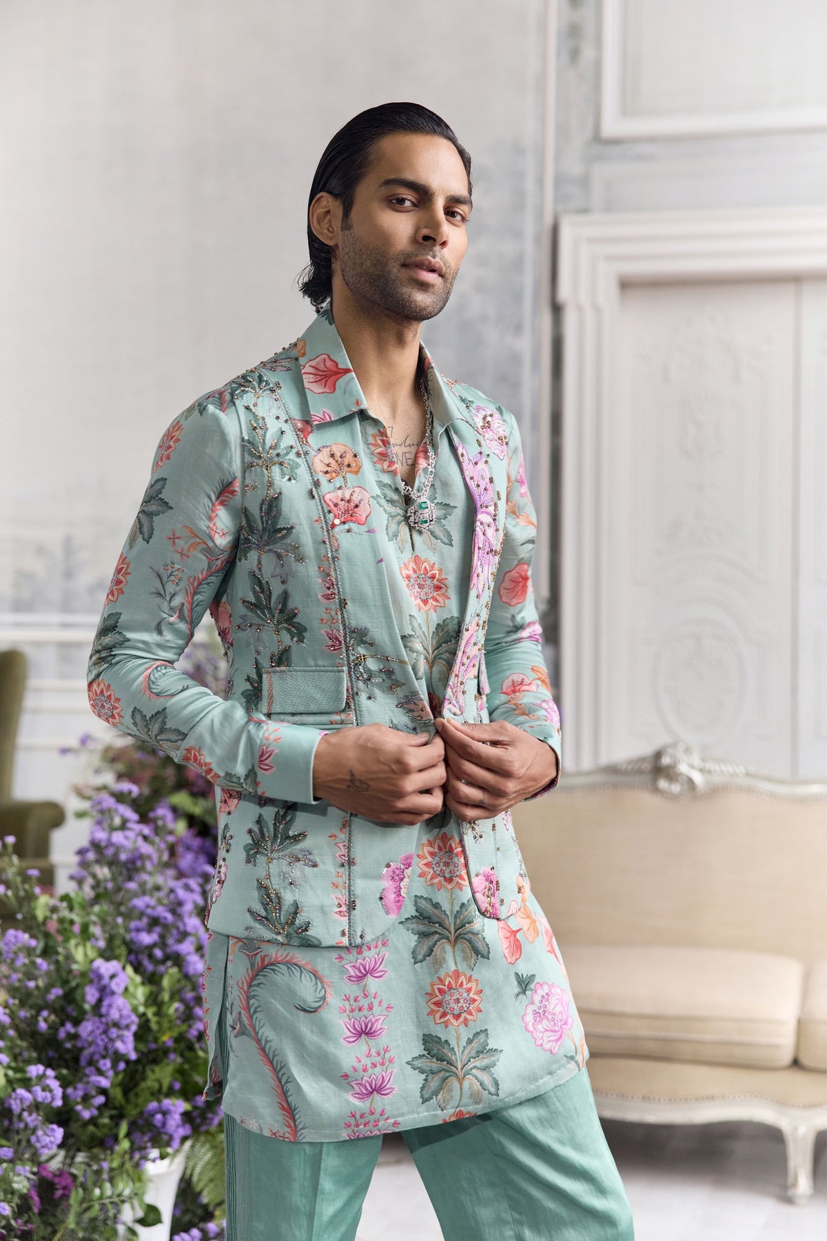 Saim Blazer Set