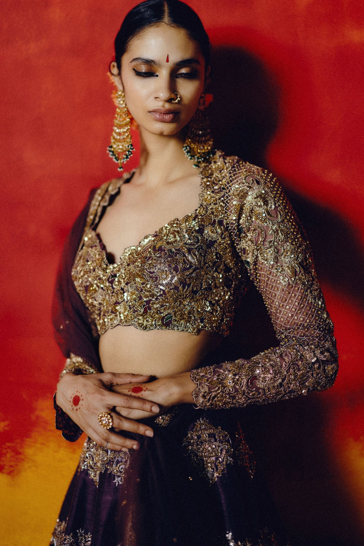 Meghamala Lehenga Set