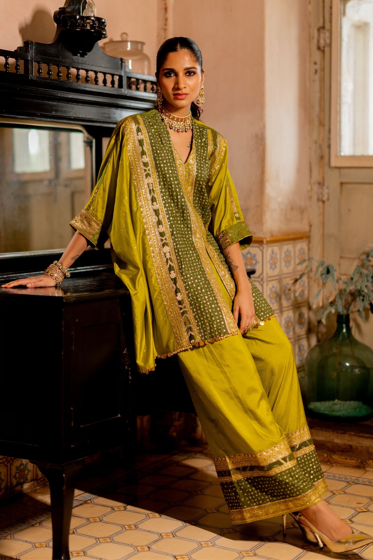 Saanwariya Kaftan Set