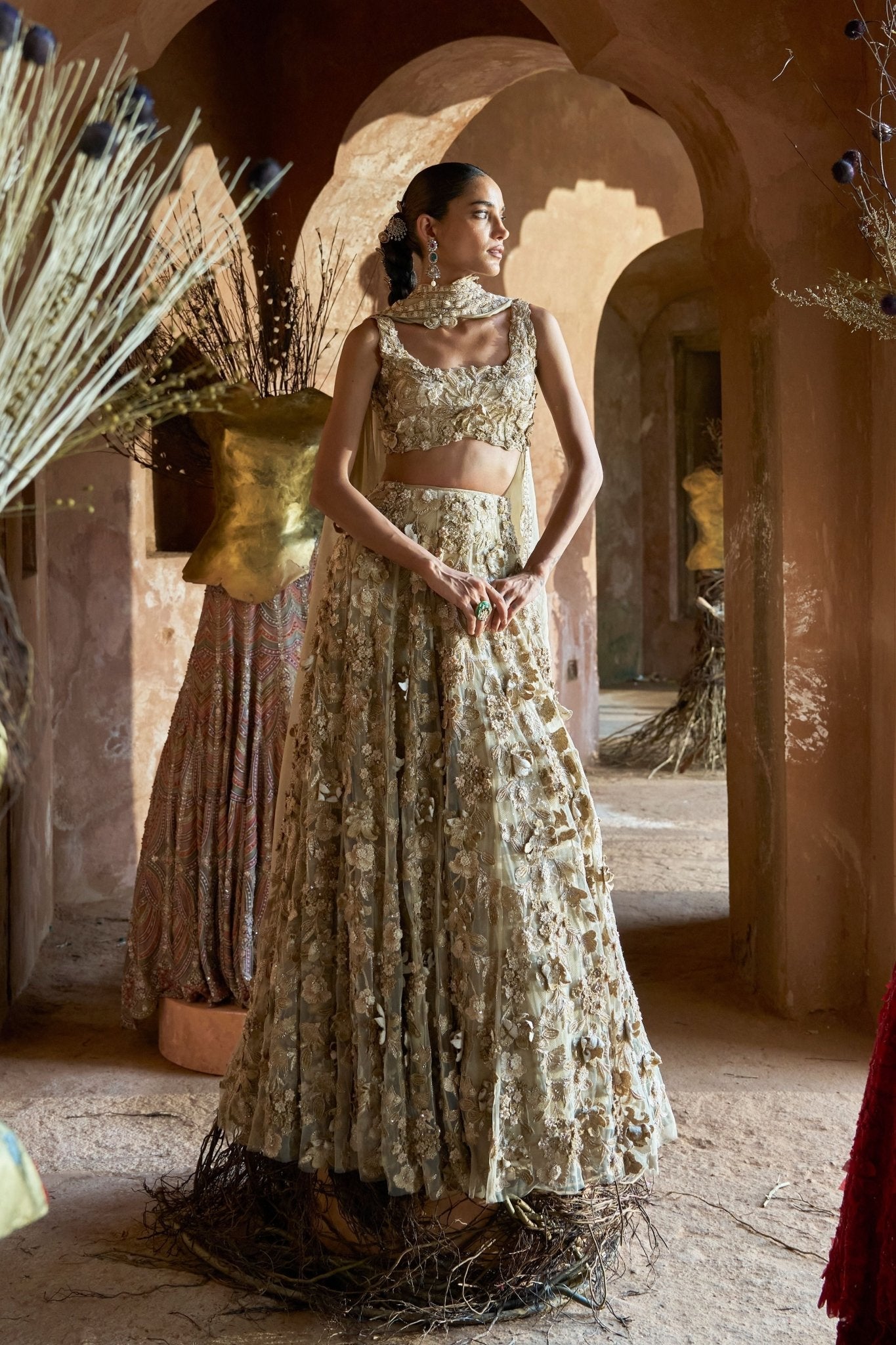 Sonare Lehenga Set - Ridhima Bhasin - Elahe