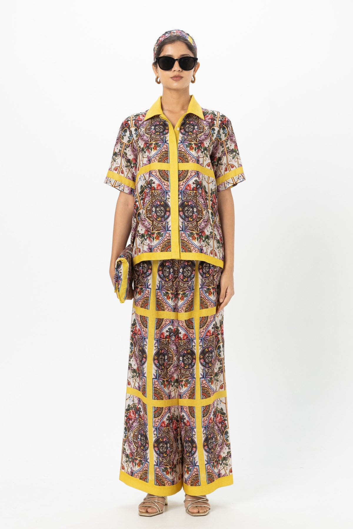 Rococo Yellow Co-ord Set