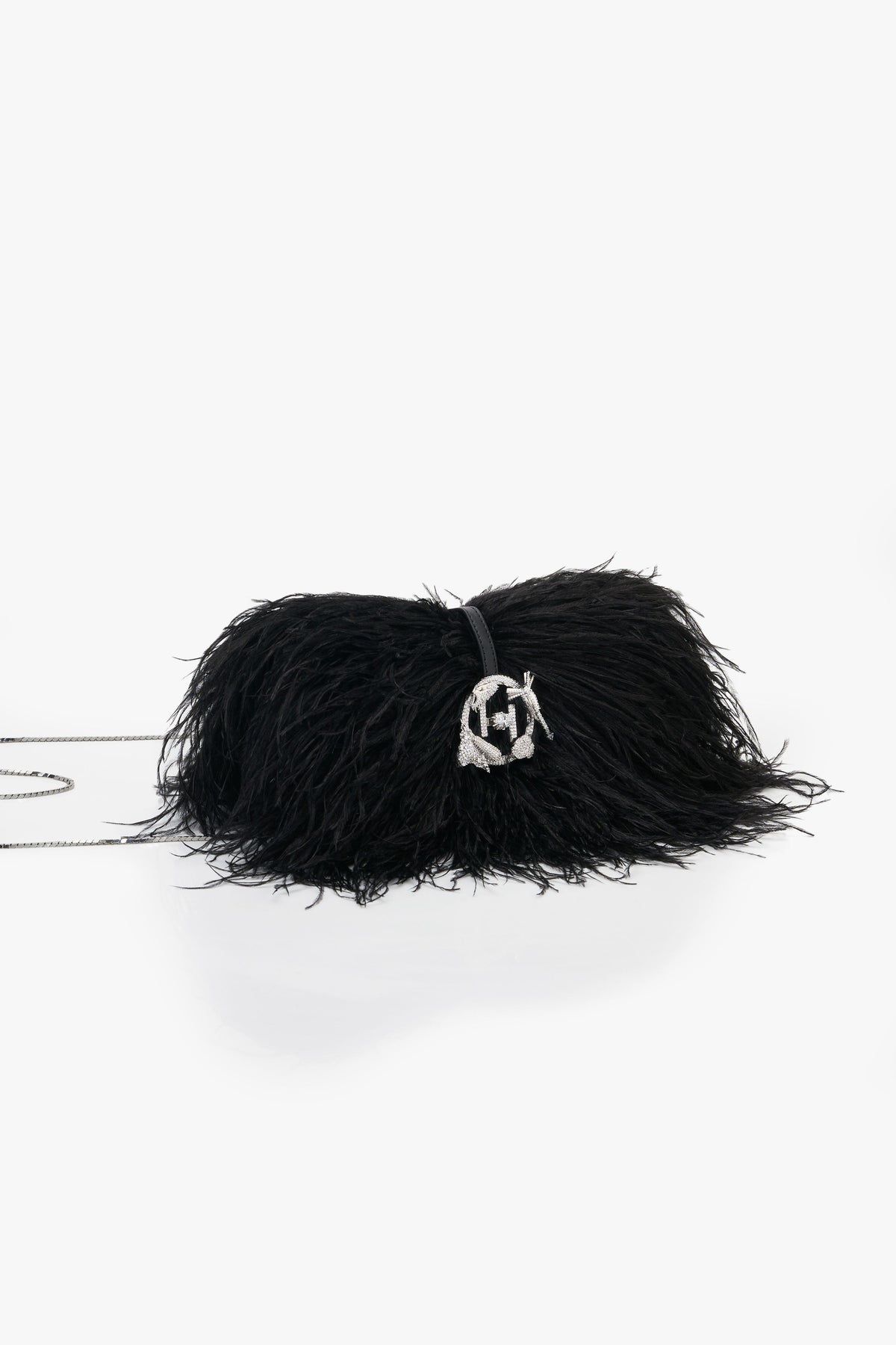 The Scarlet Caviar Black Midi Bag