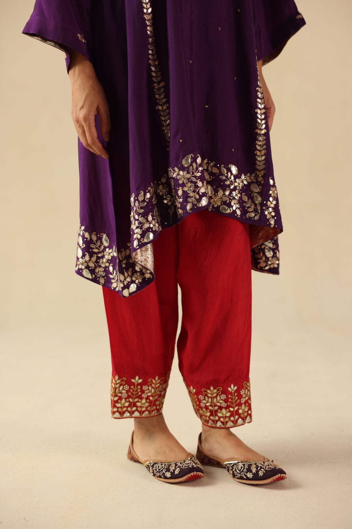 Purple Arzoo Kurta Set