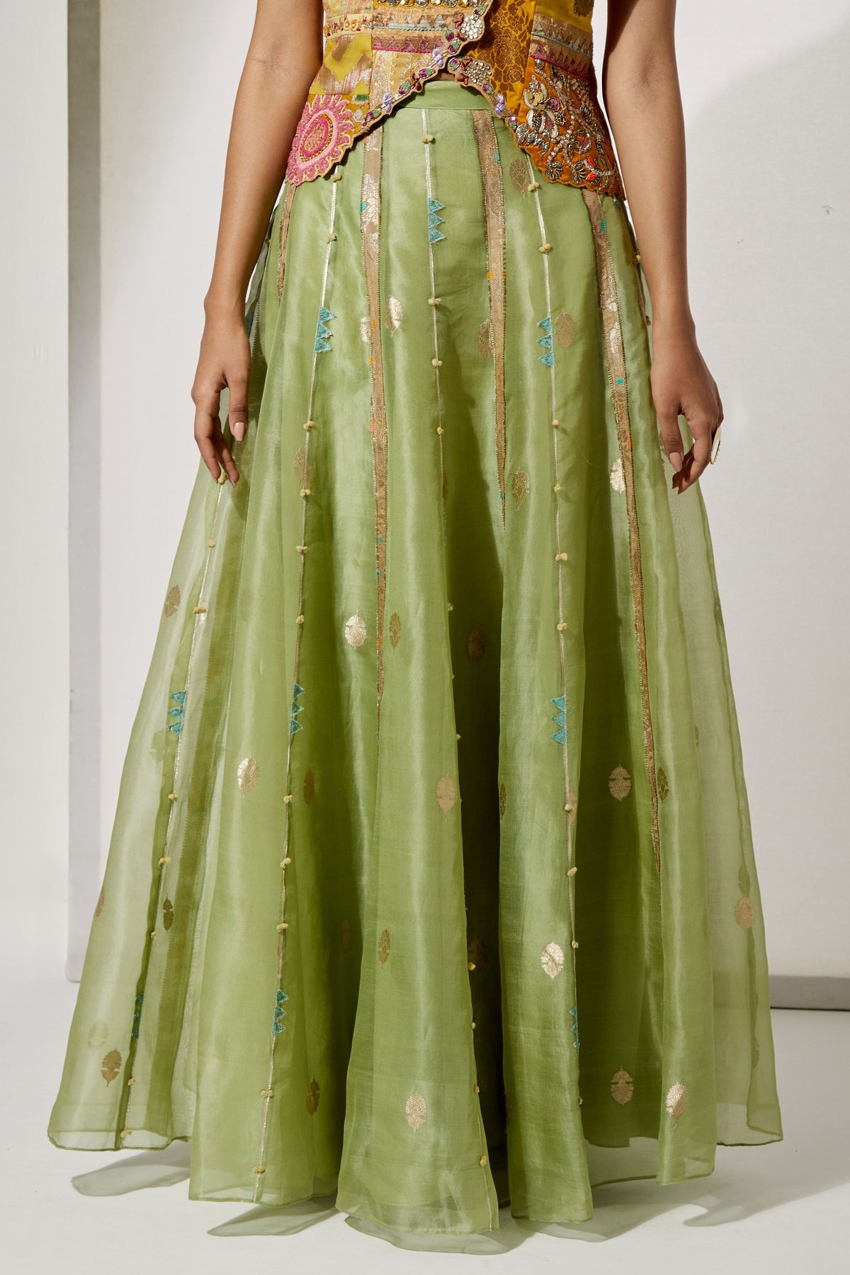 Olive Green Skirt