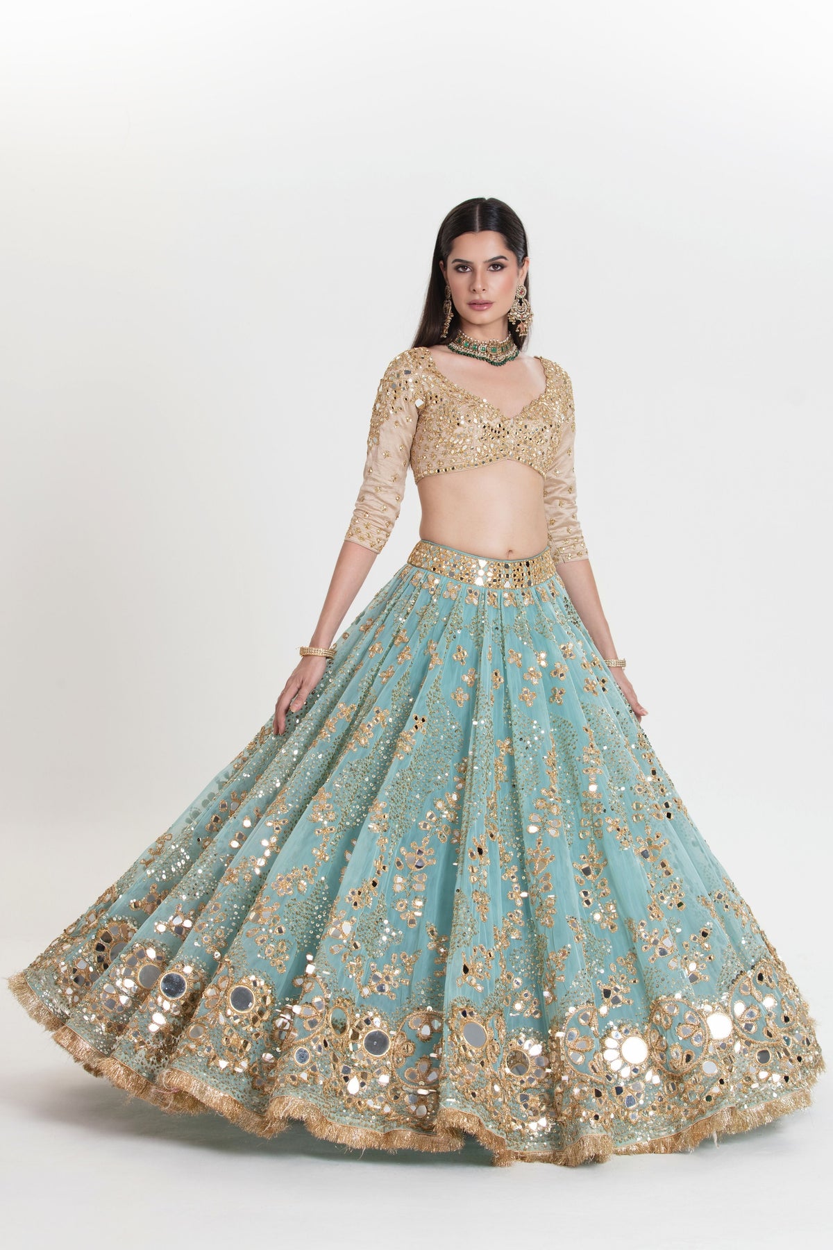 Amber Lehenga Set