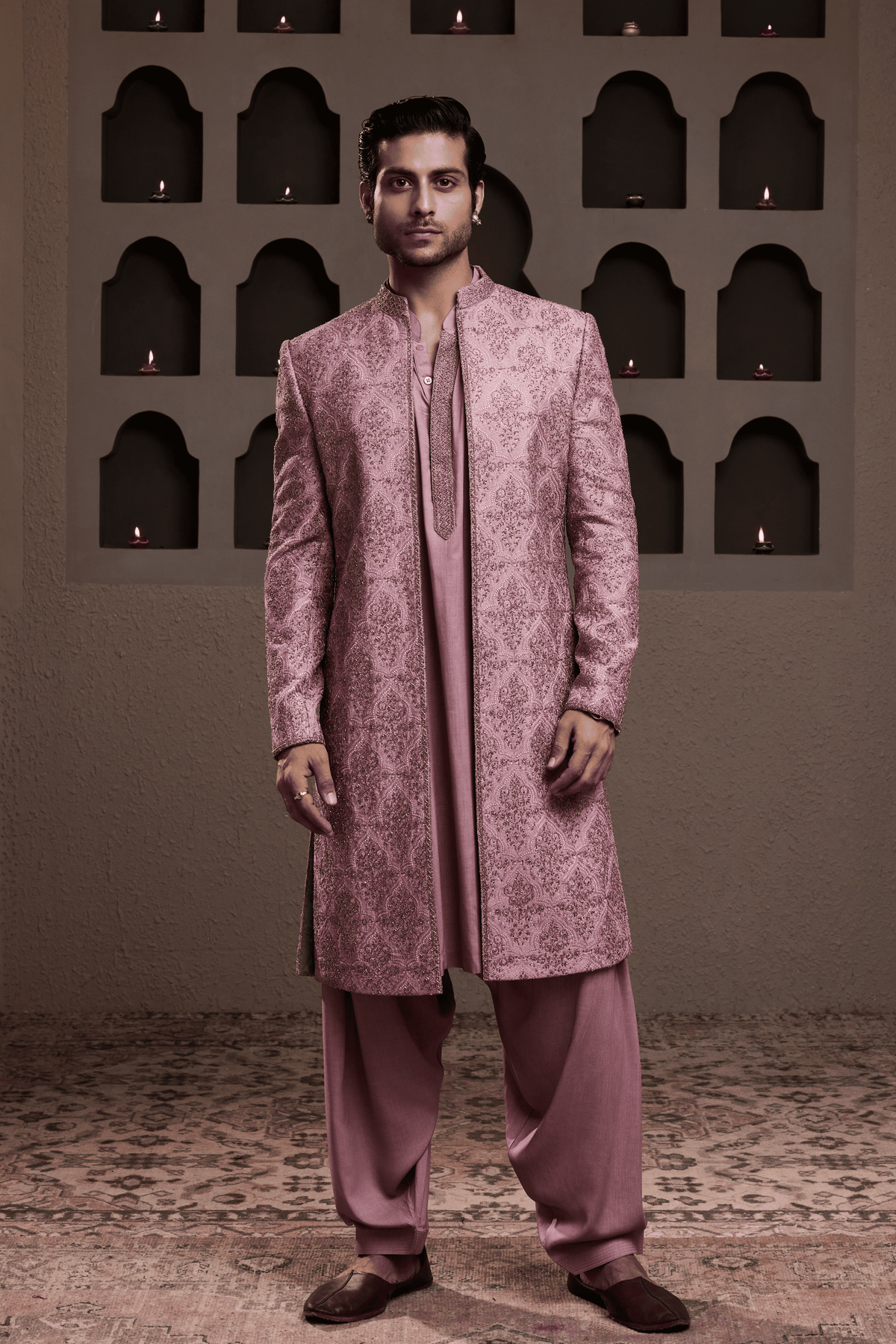 Rose Jacket Kurta Set