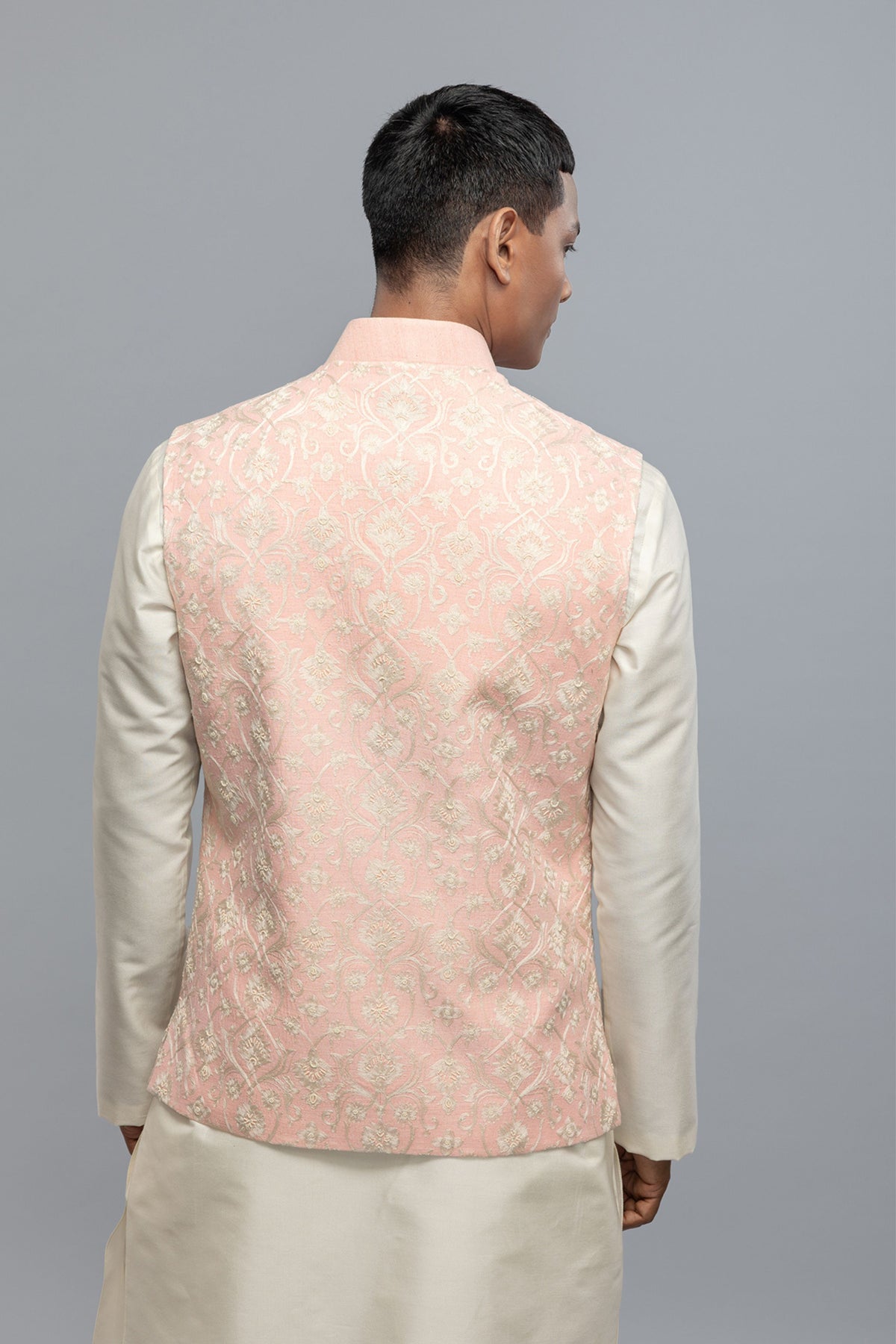 Resham Embroidered Bundi