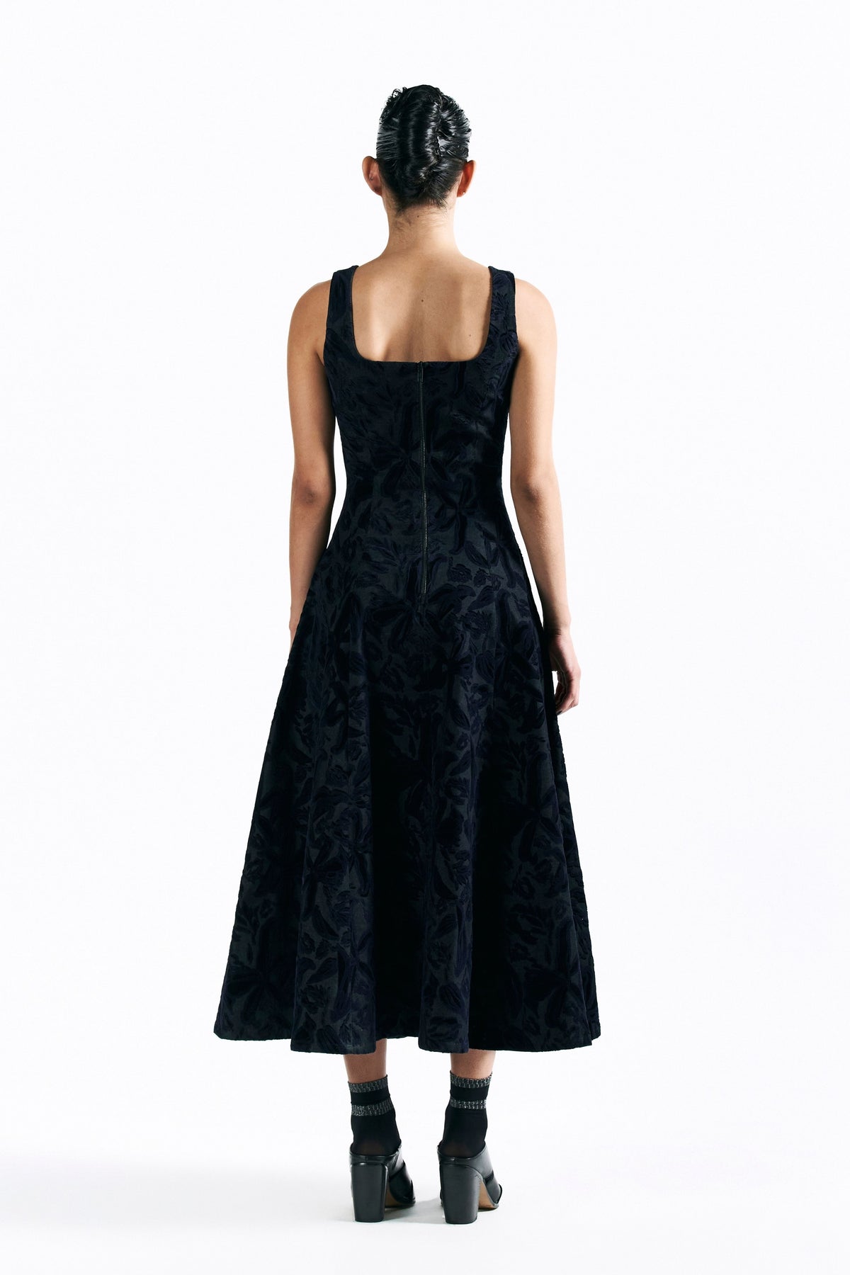 Velvet Blossom Dress