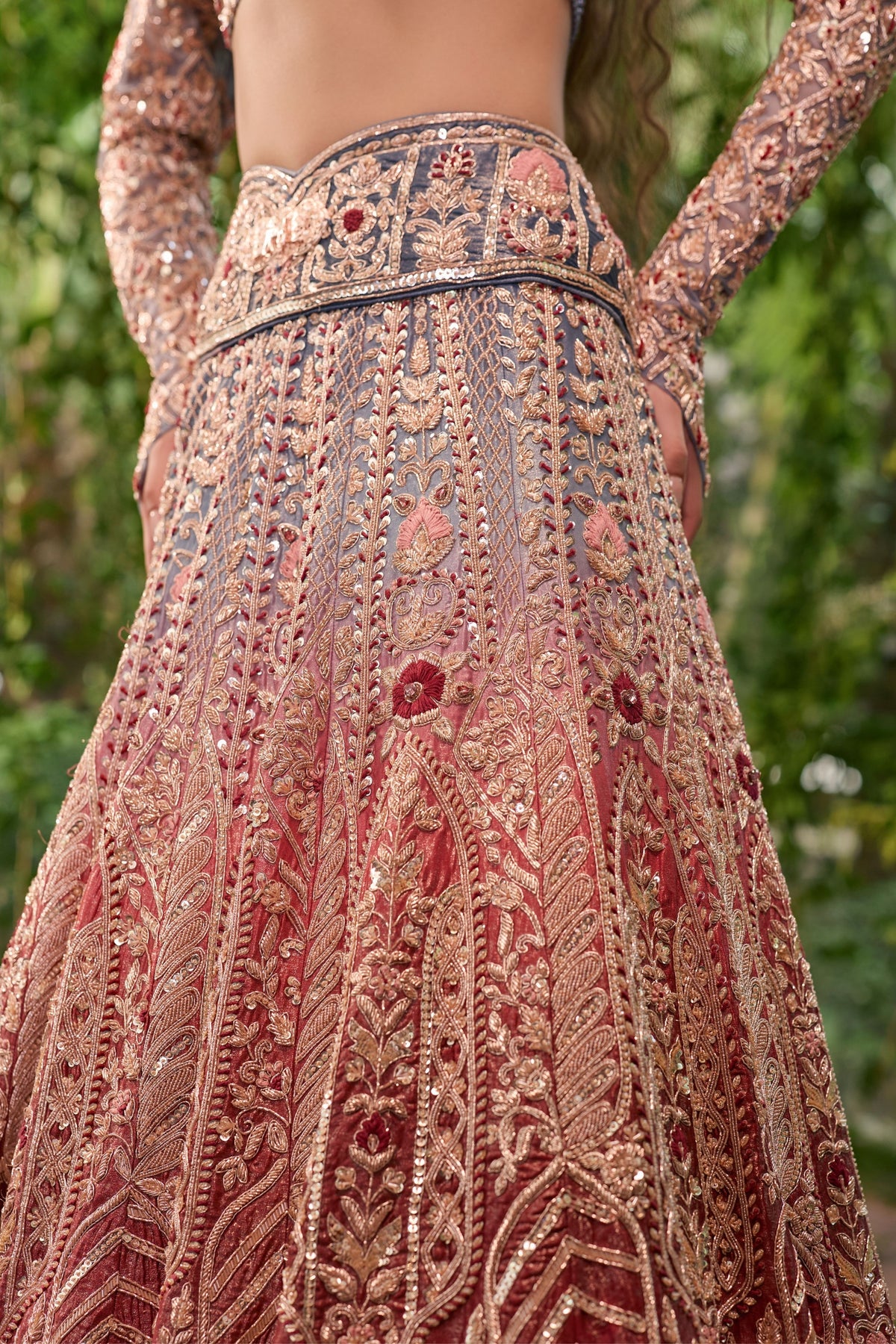 Dwirang Lehenga Set