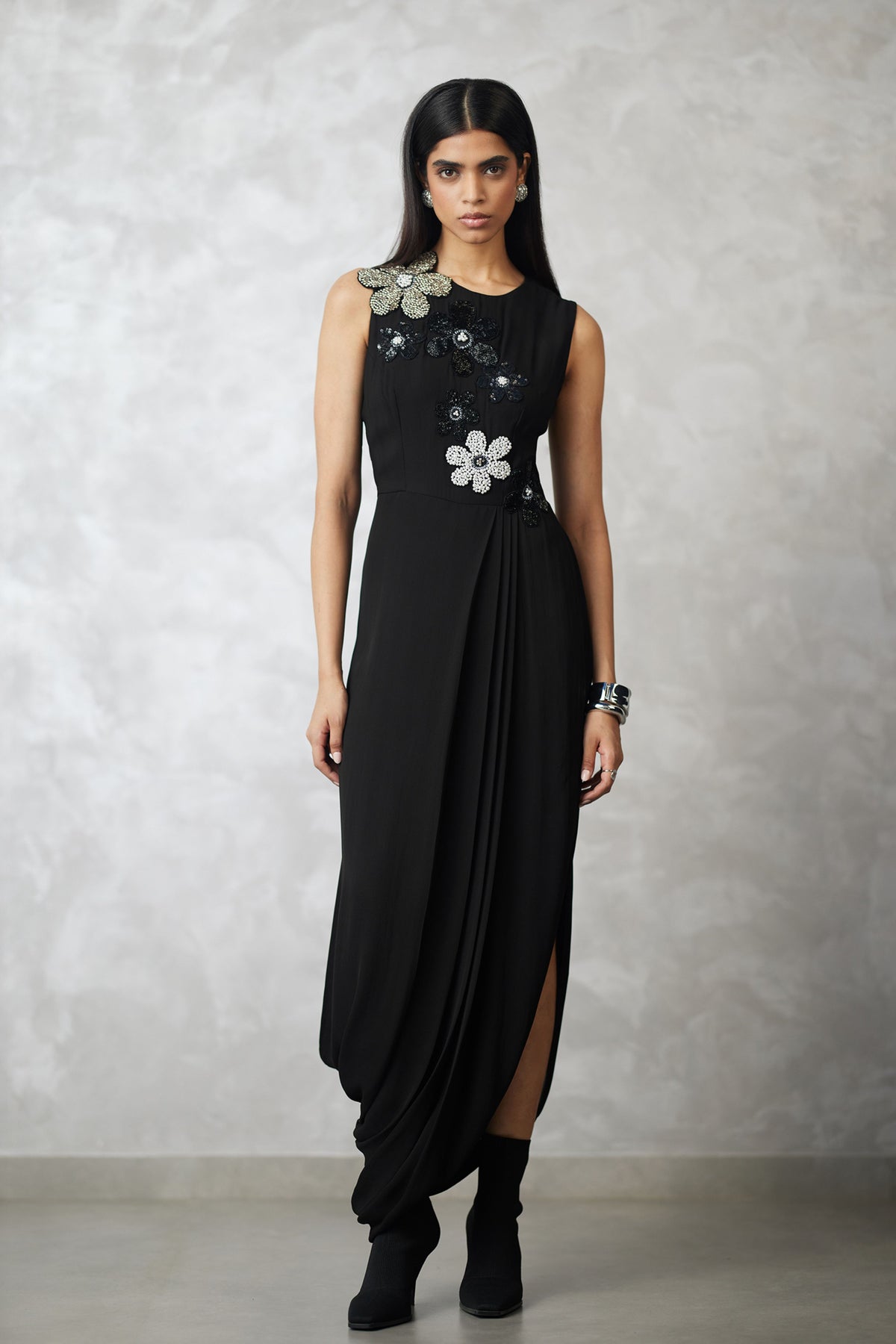 Florencio Draped Dress