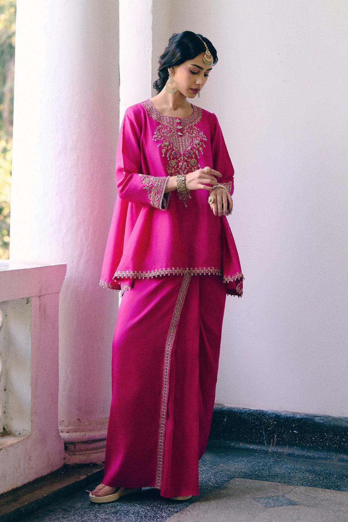 Ease Sarong Skirt Set