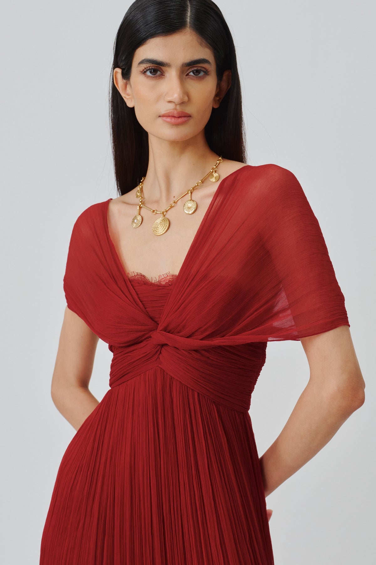 Scarlet Muse Ruched Dress