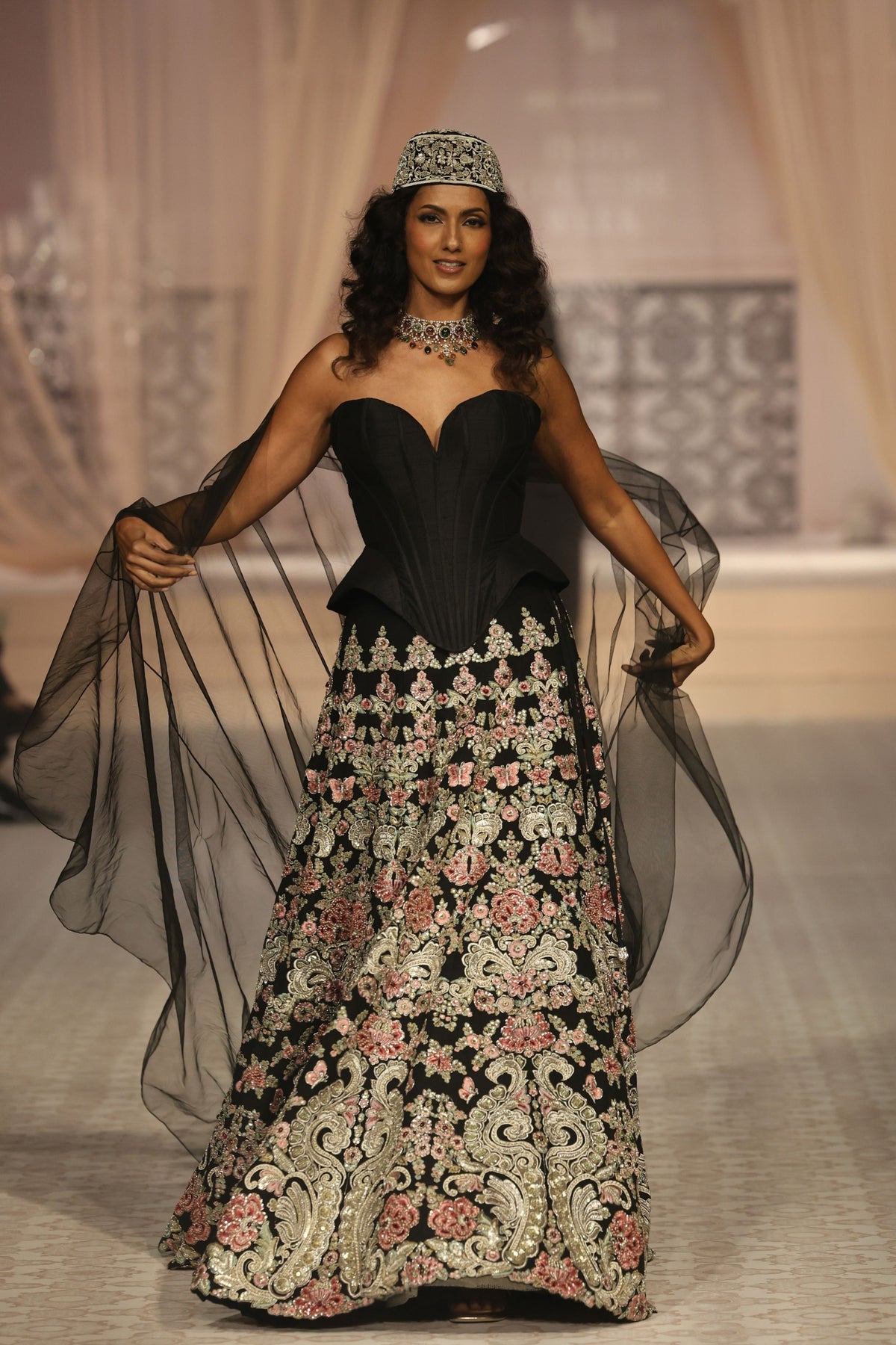 Saya Corset Lehenga Set
