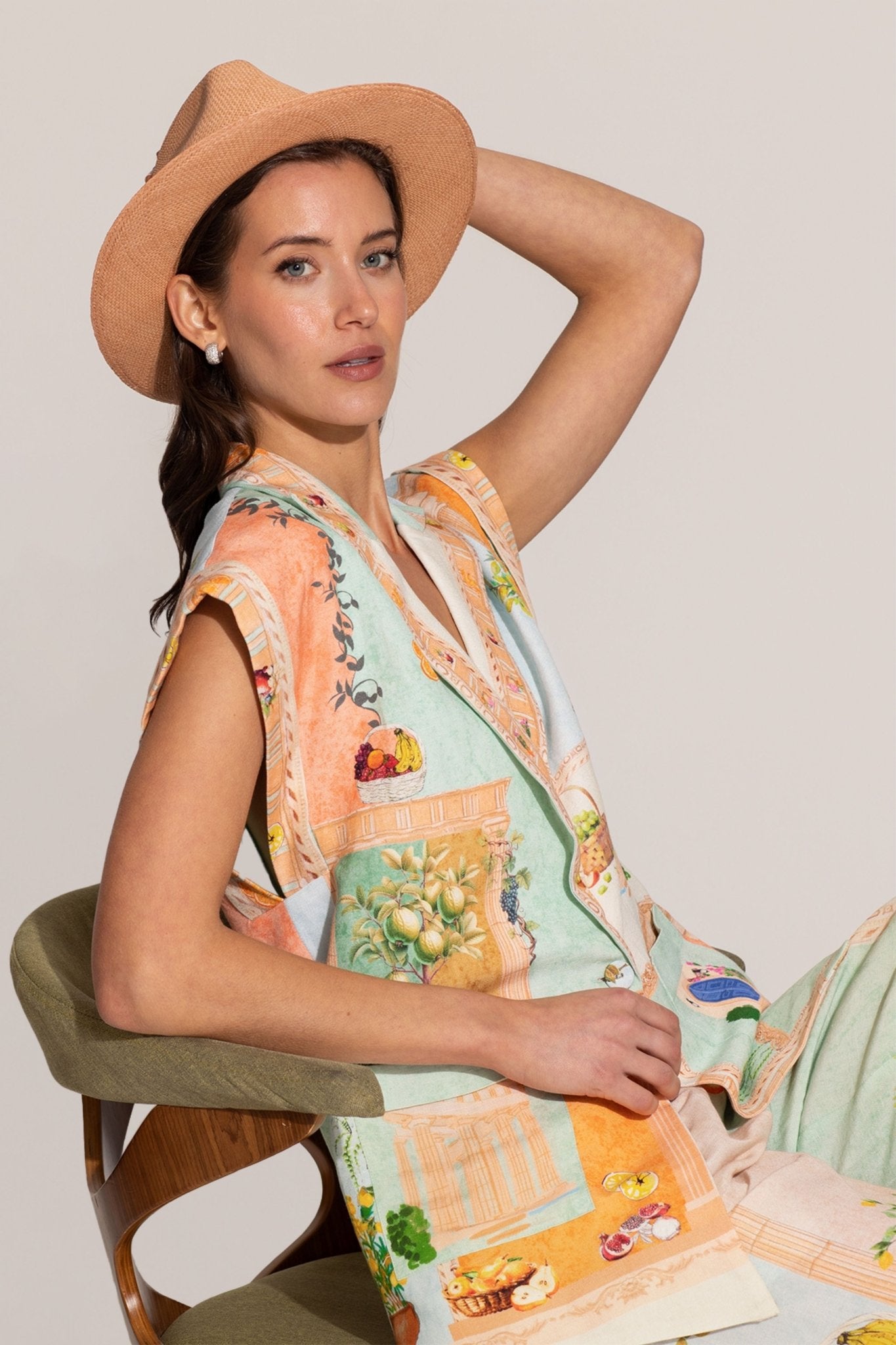 Arista Sleeveless Jacket - Ranna Gill - Elahe