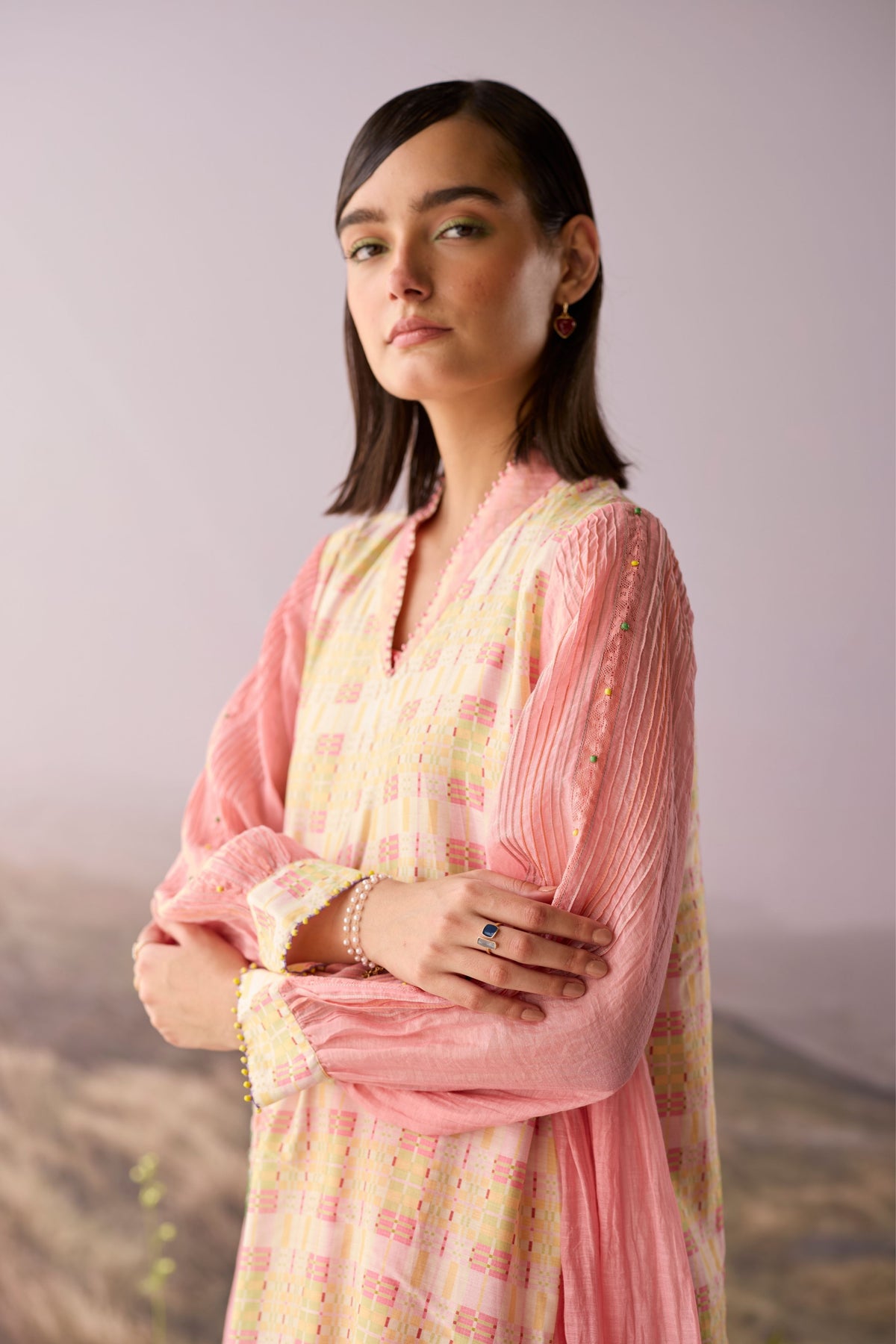 Rose Printed Tunic