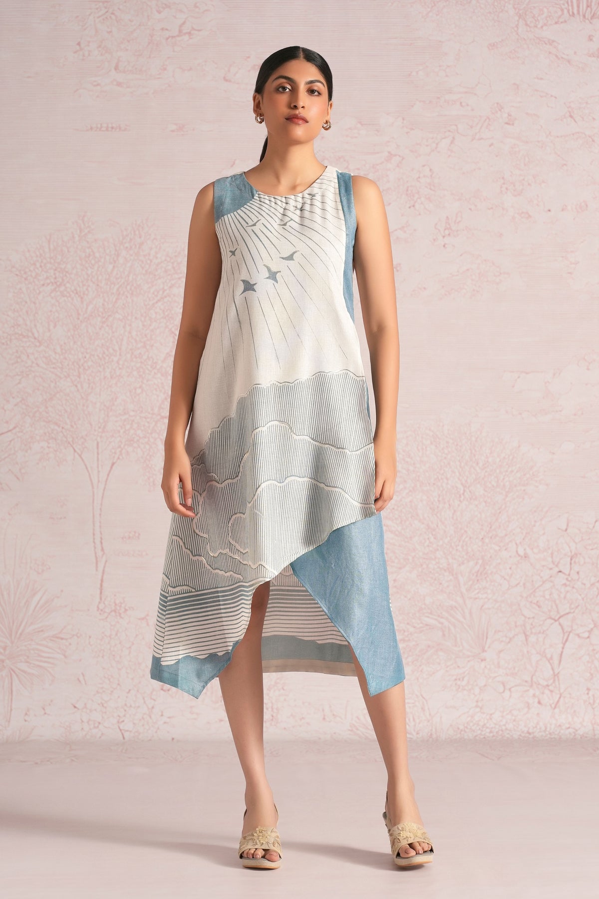 Silver Blueberry Dress