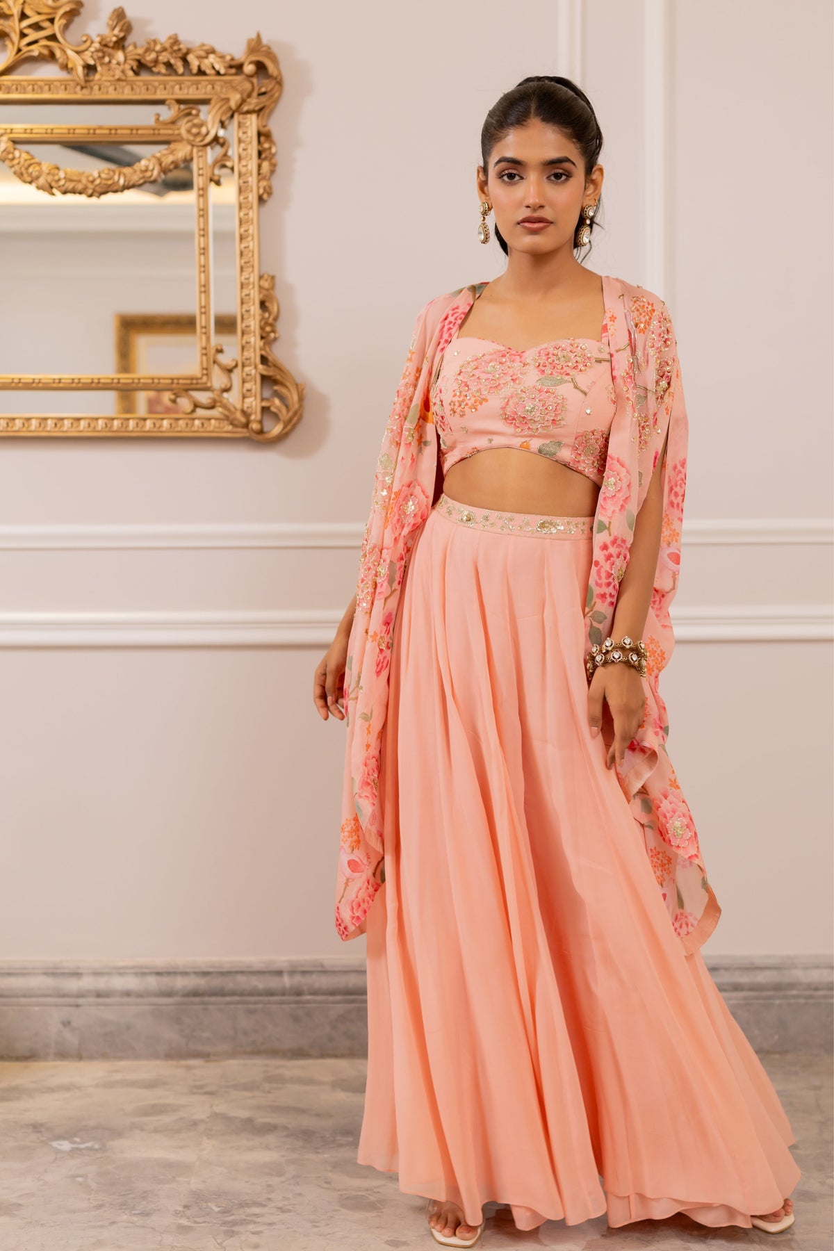 Shelly Pink Jacket Set