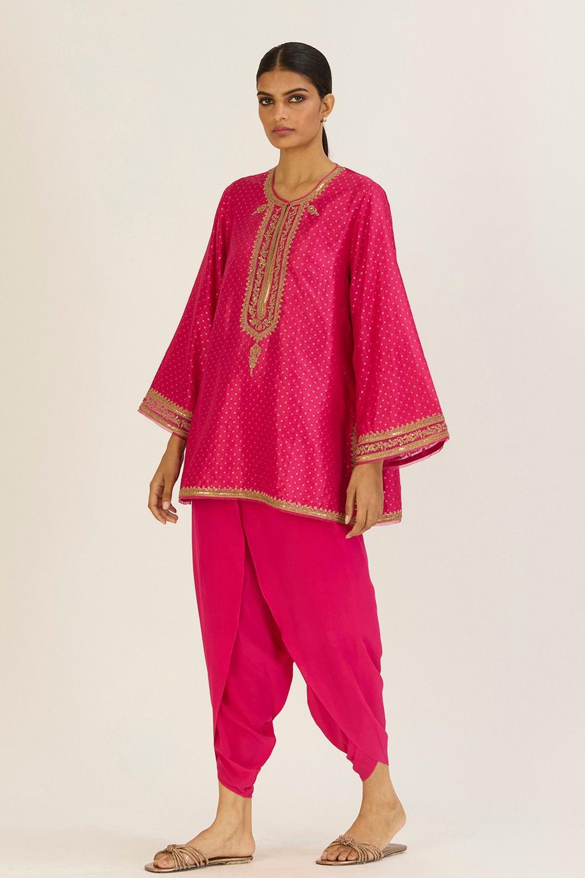 Rini Fuschia Kurta &amp; Pants