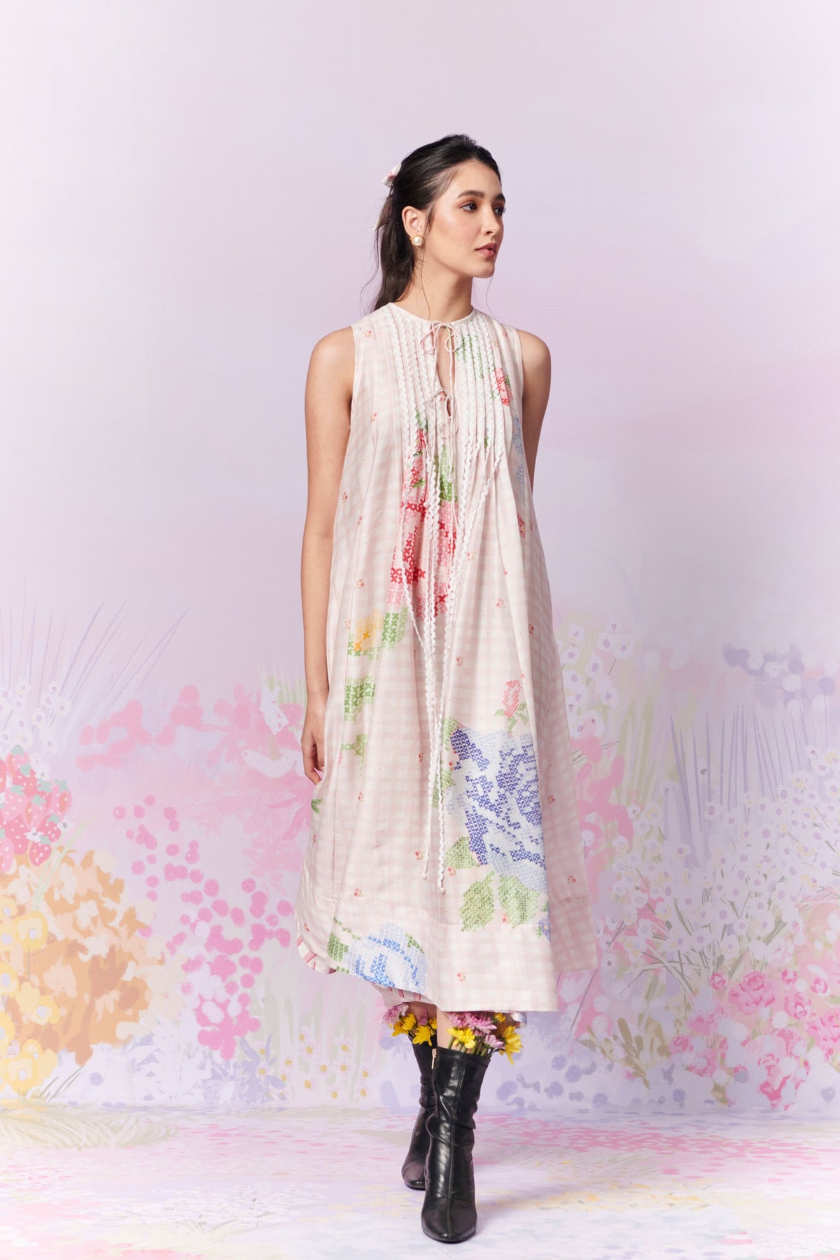 Blush Blossom Dress