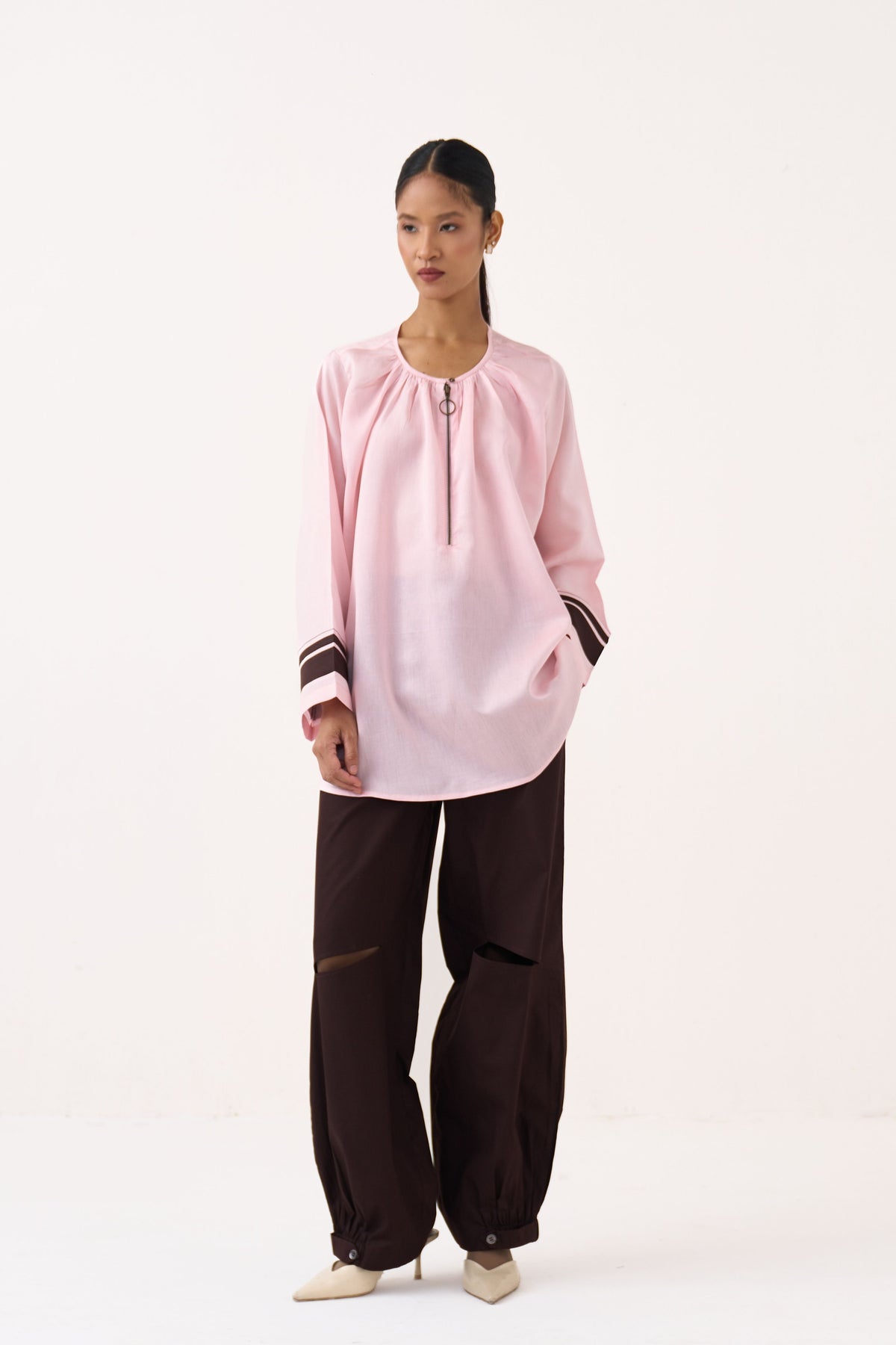 Gather Neck Co-Ord Set
