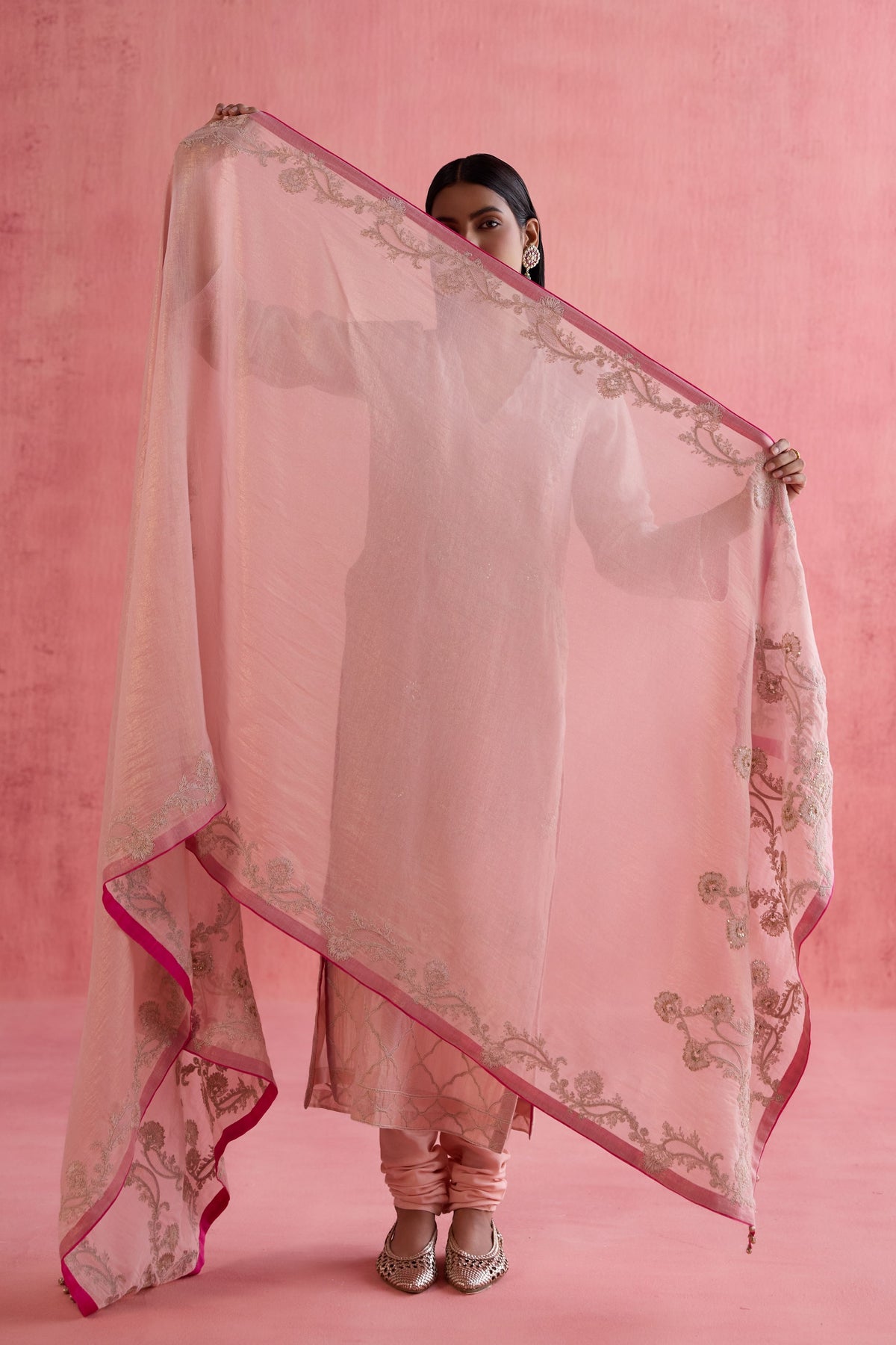 Khwaab Pink Kurta Set