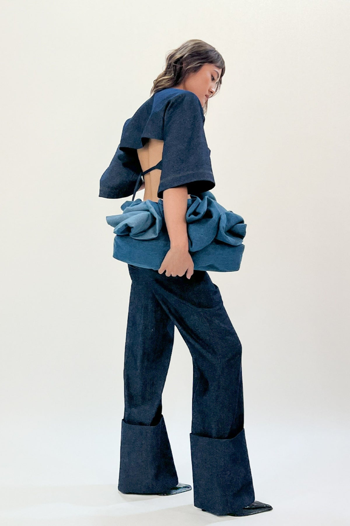 Folded Hem Pants