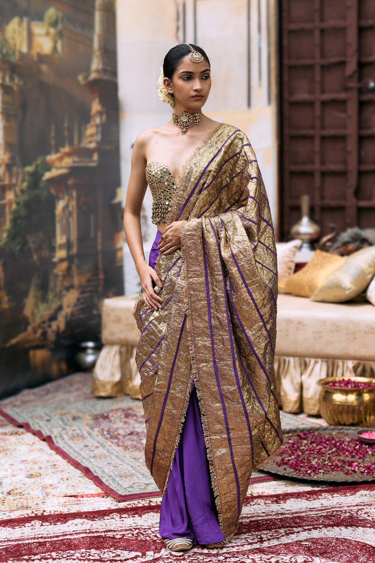 Svarnaalata Saree Set