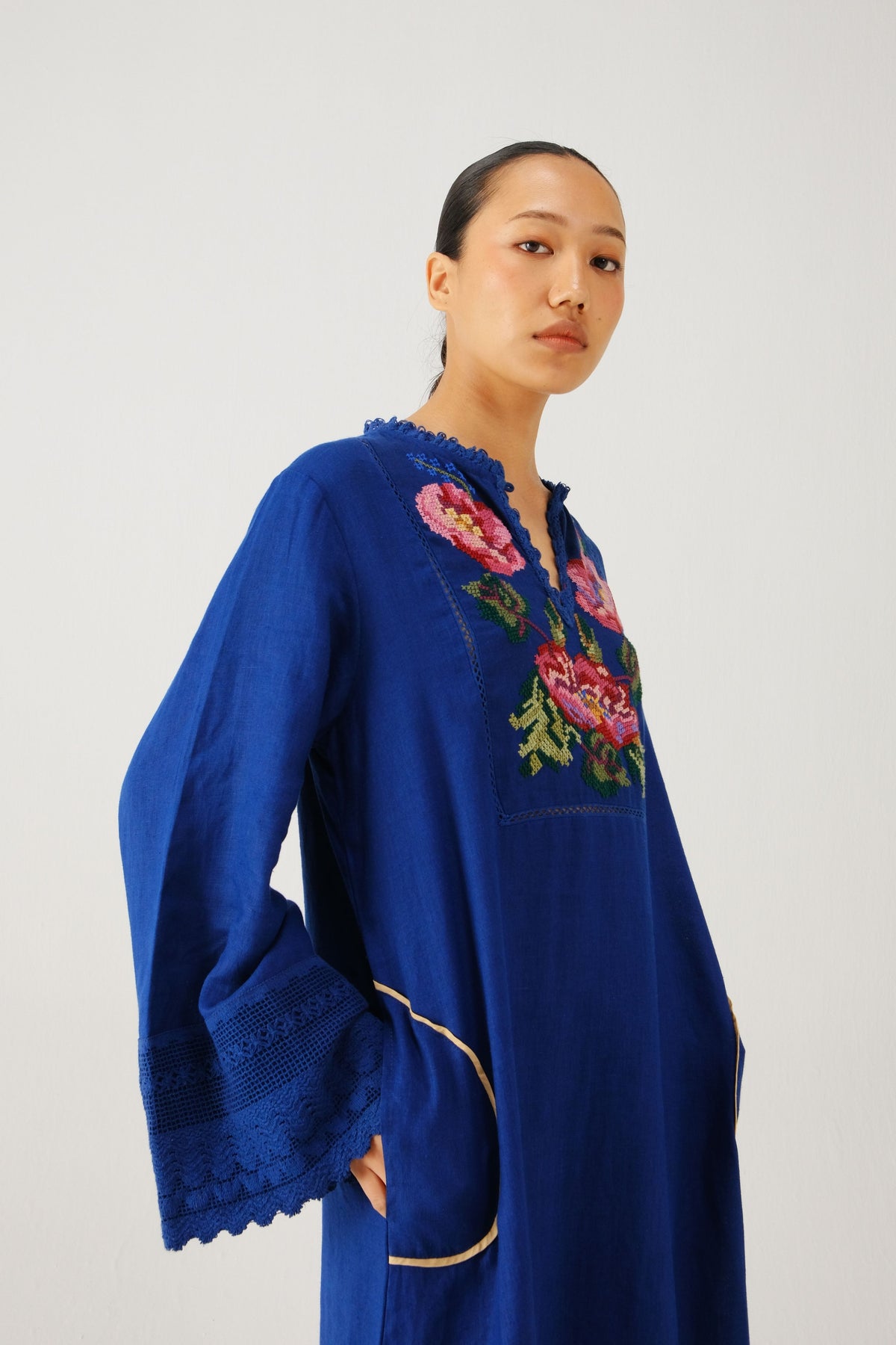 Blue Jolene Dress