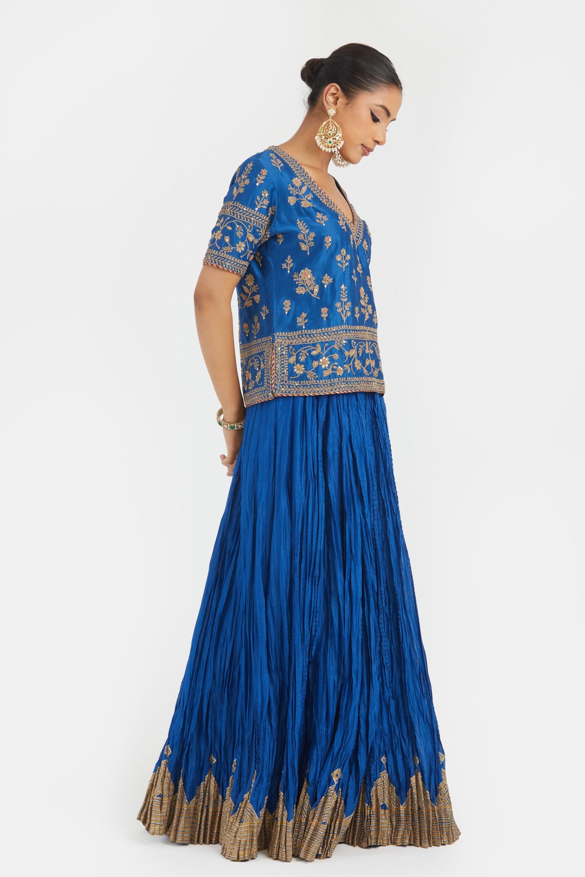 Blue Lehenga Set