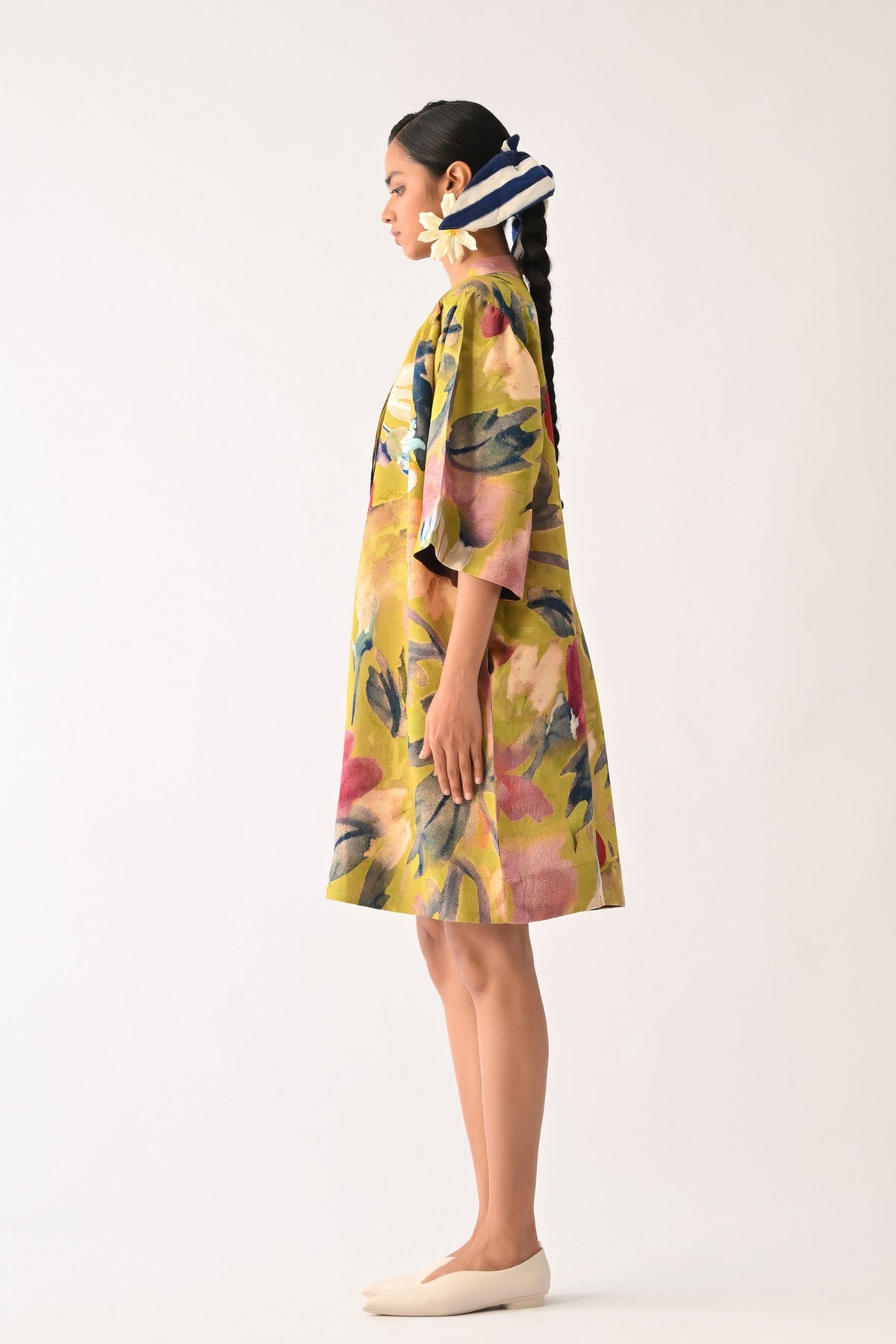Liberty Olive Beach Dress
