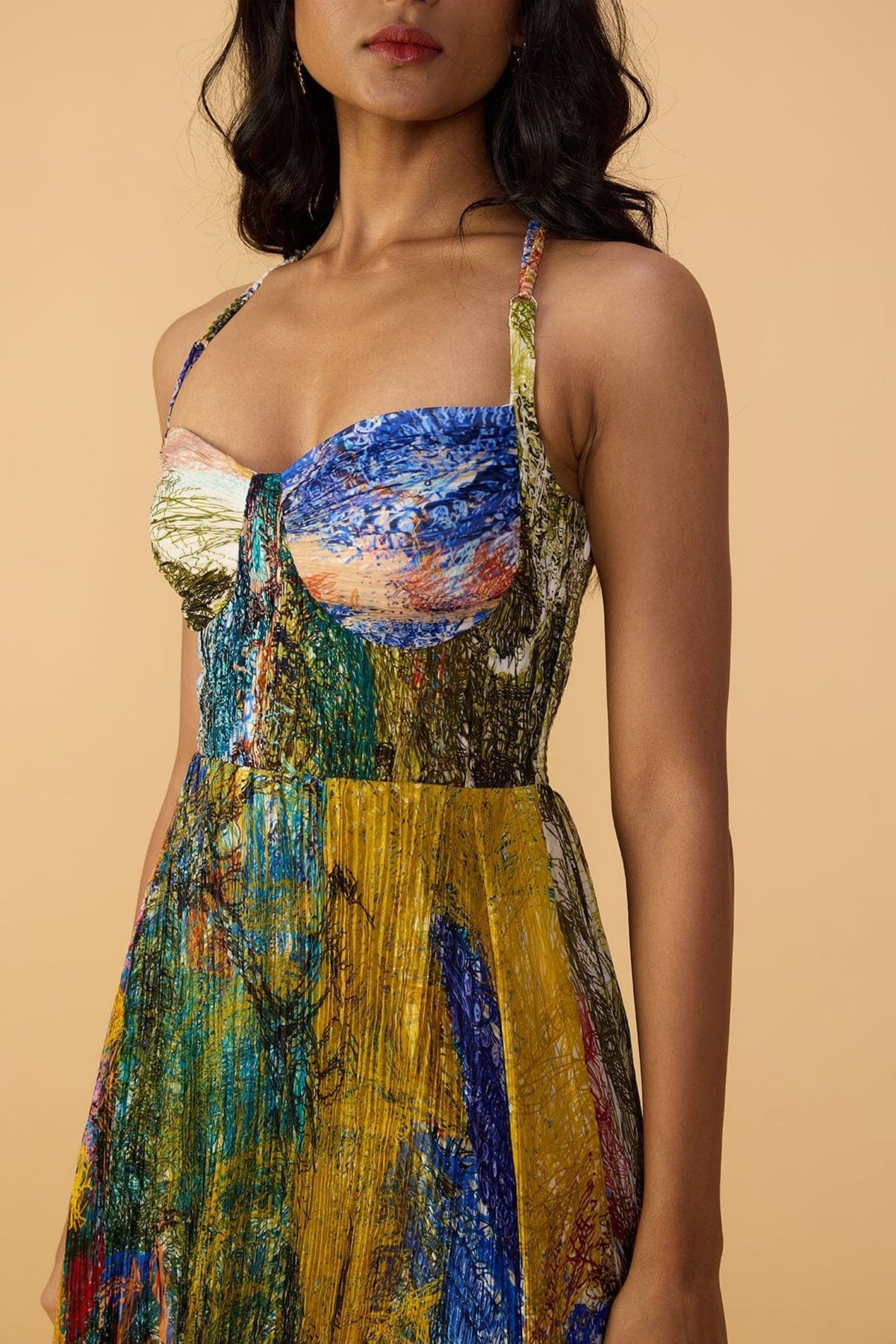 Scribble Dense Kiara Dress