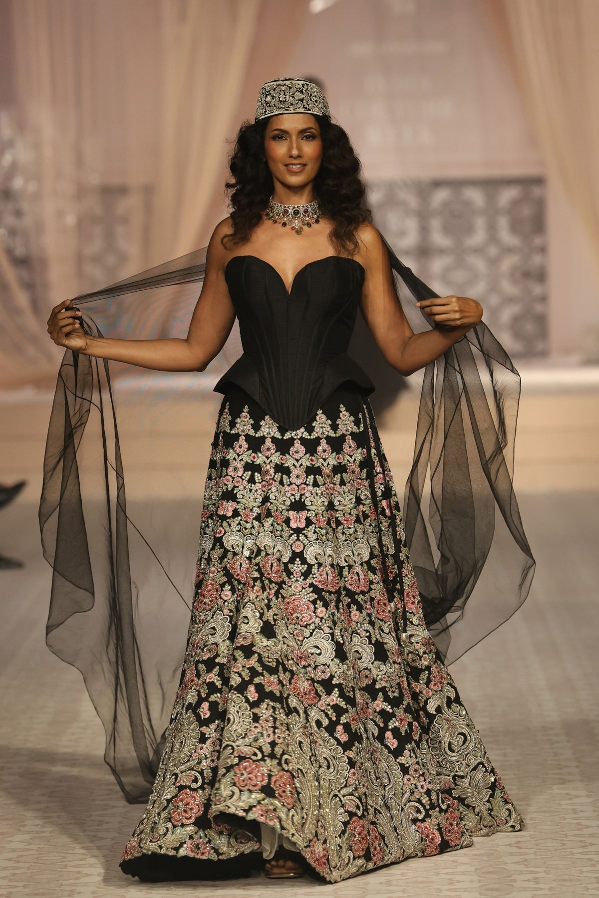 Saya Corset Lehenga Set