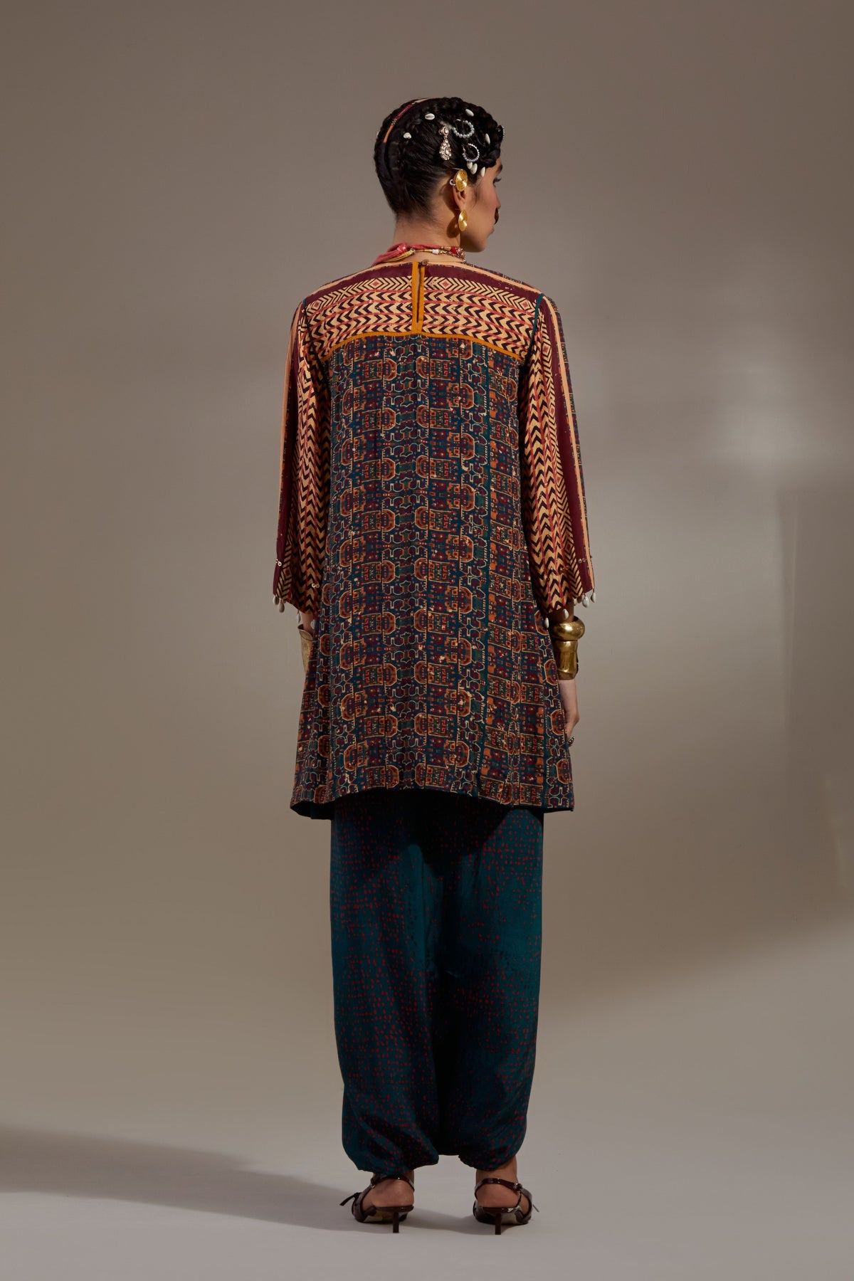 Hara Mitra Short Kurta Set