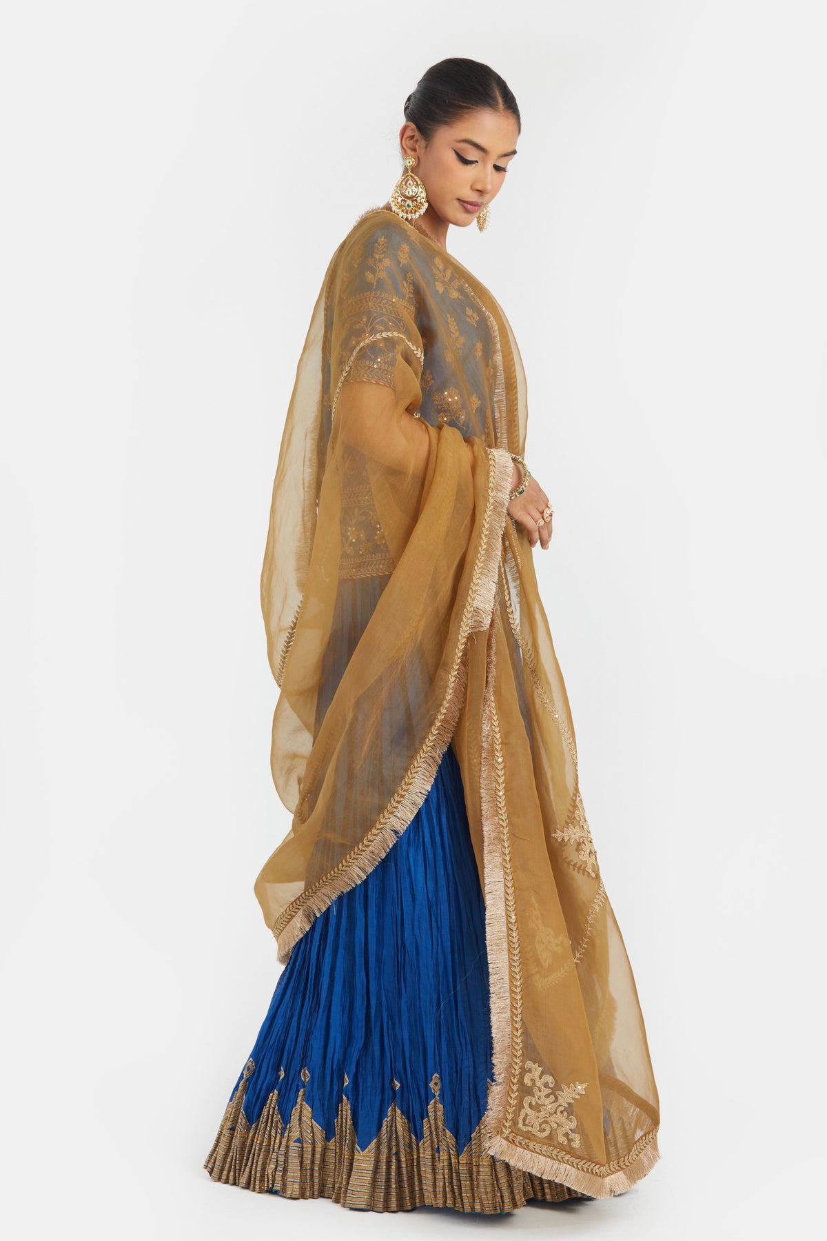 Blue Lehenga Set