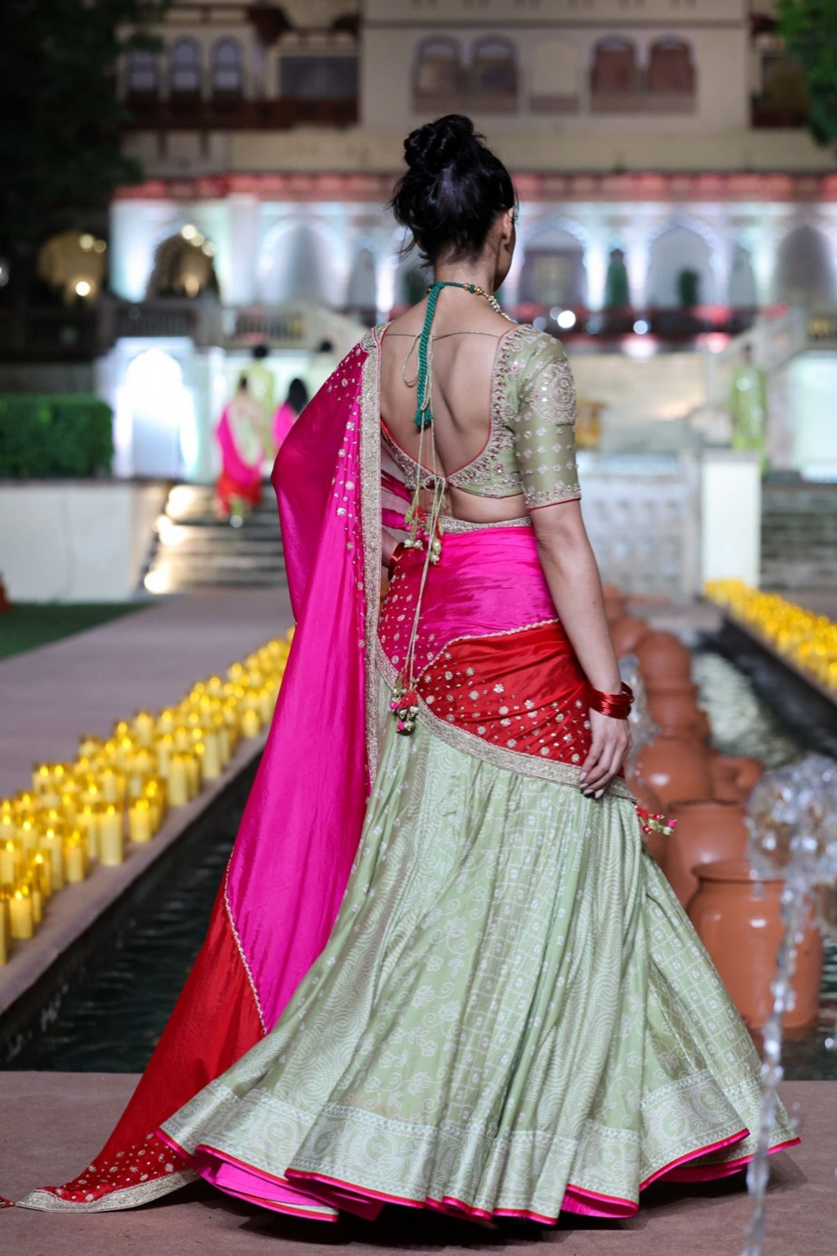 Jarokha Lehenga Set