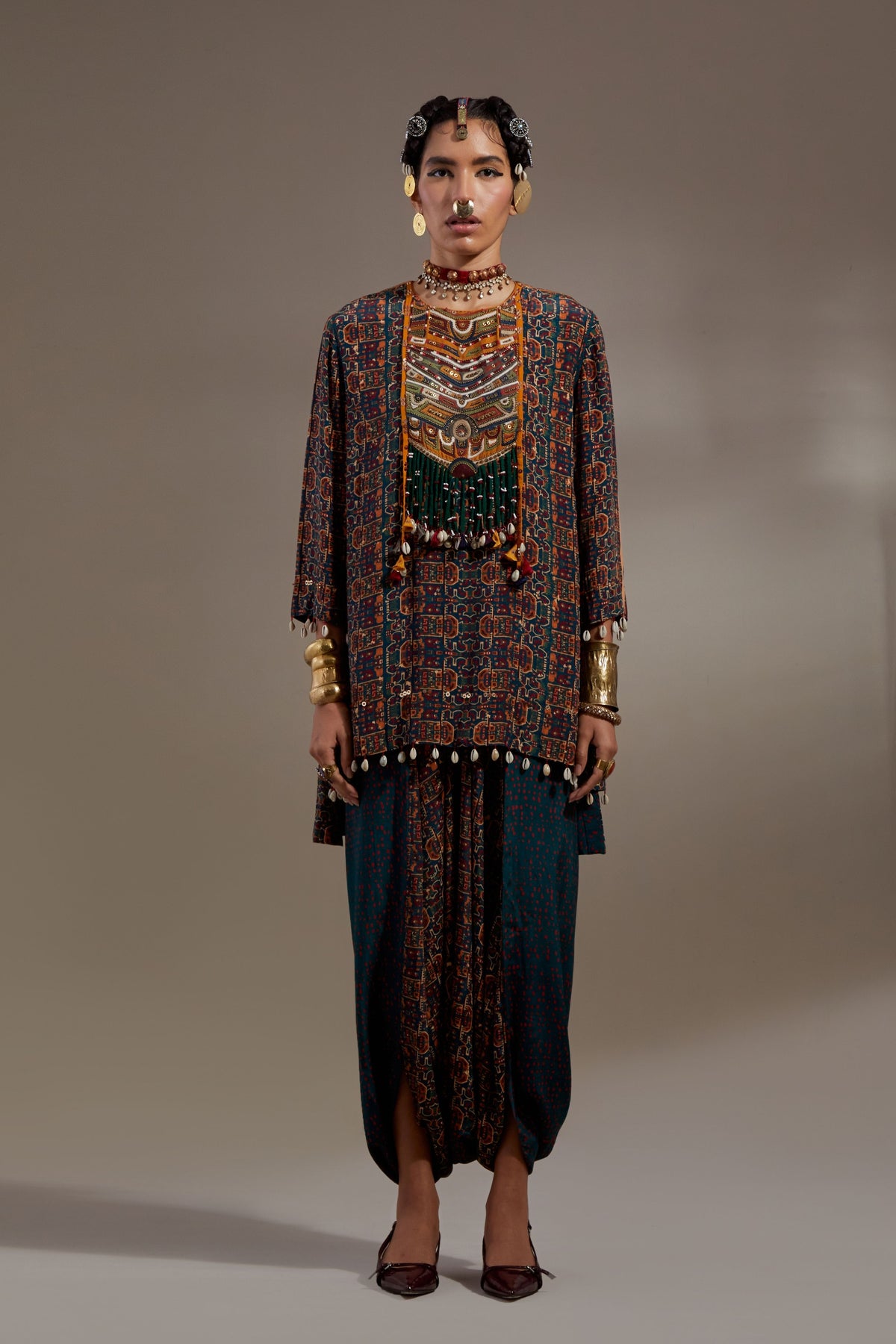 Hara Mitra Short Kurta Set