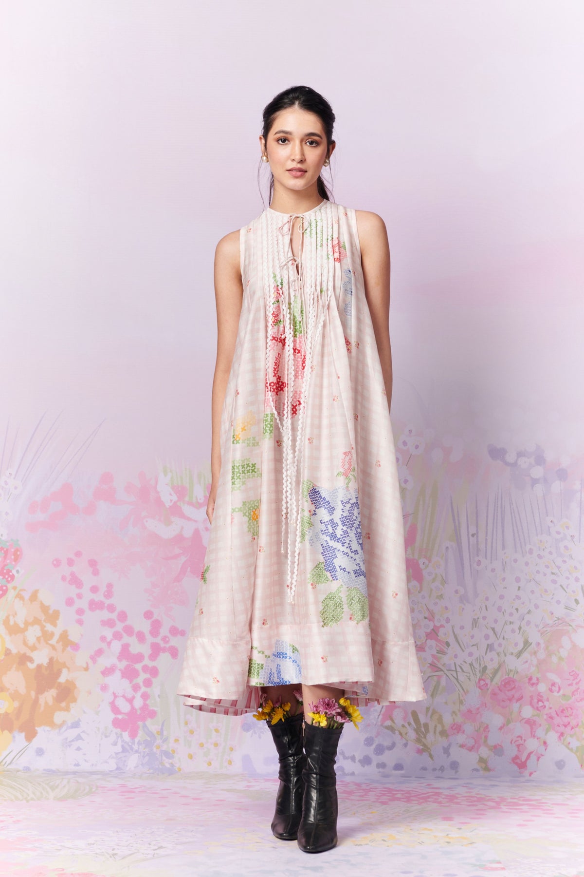 Blush Blossom Dress