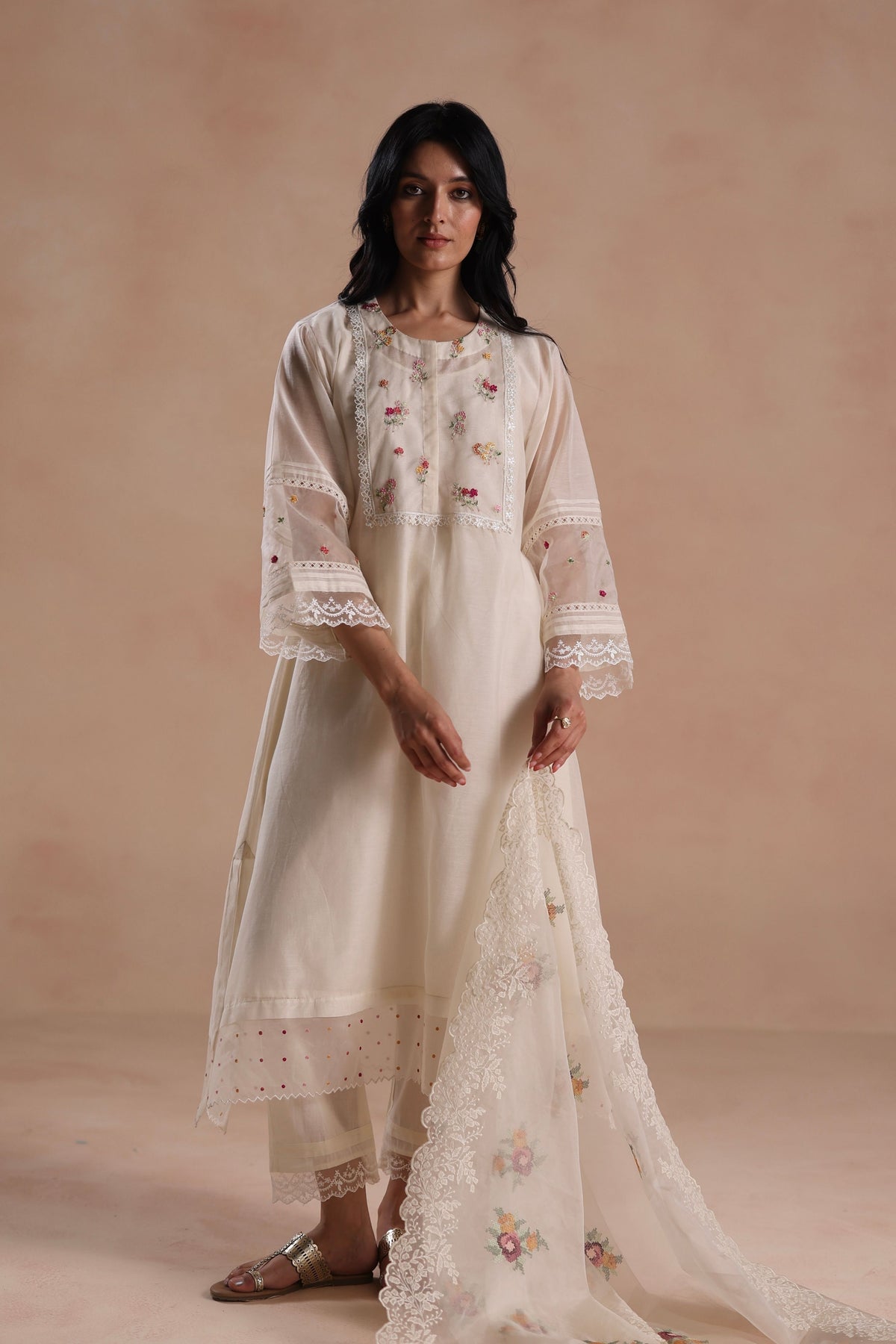 Siara Ivory Kurta Set