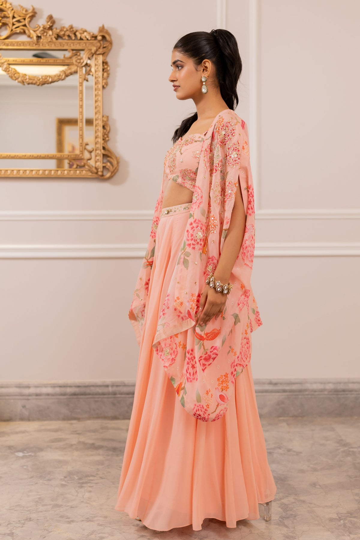 Shelly Pink Jacket Set
