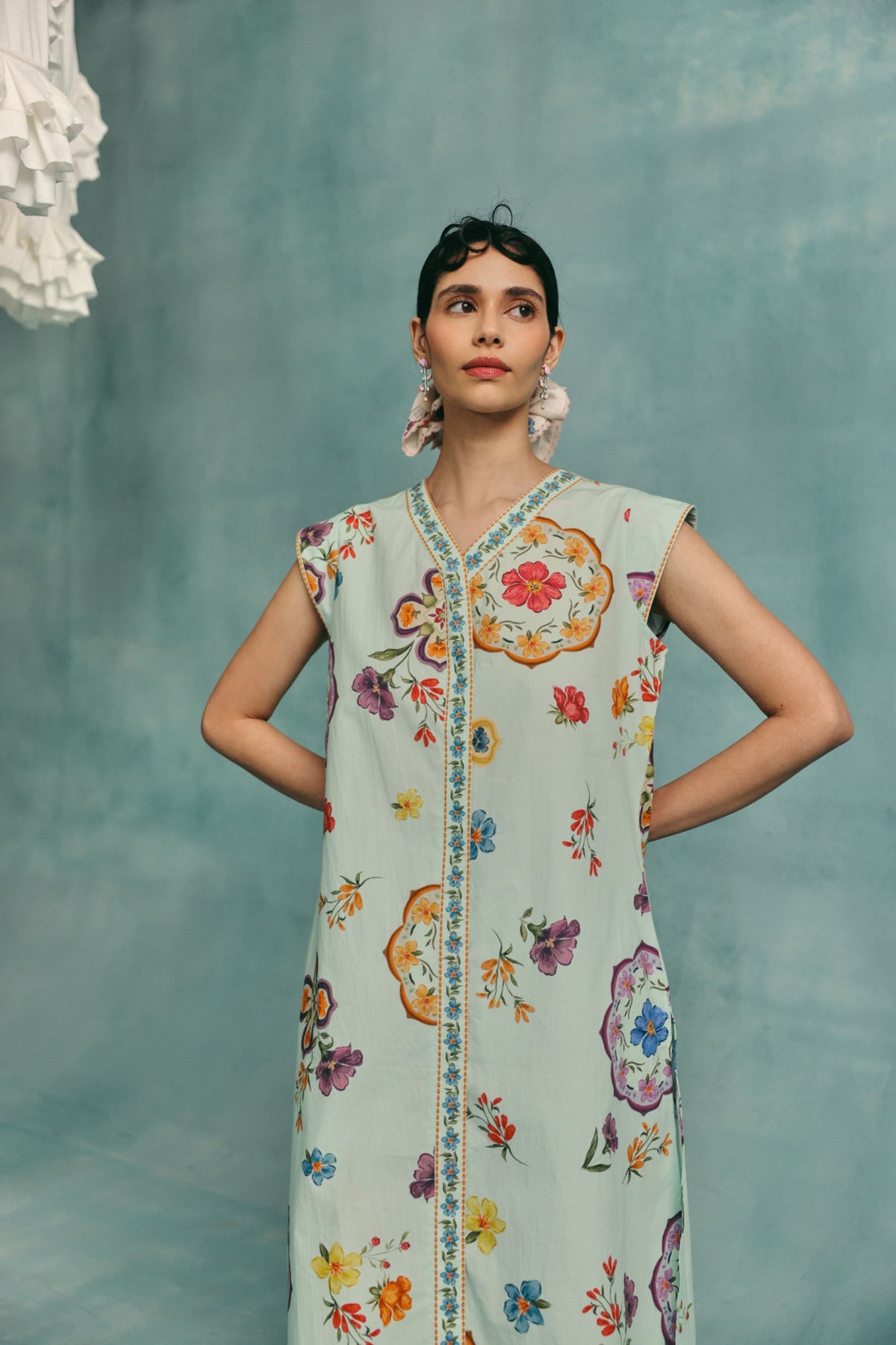 Daisy Blue Kurta Set