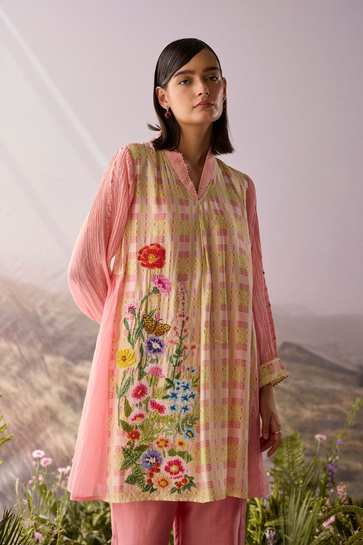 Rose Printed Tunic