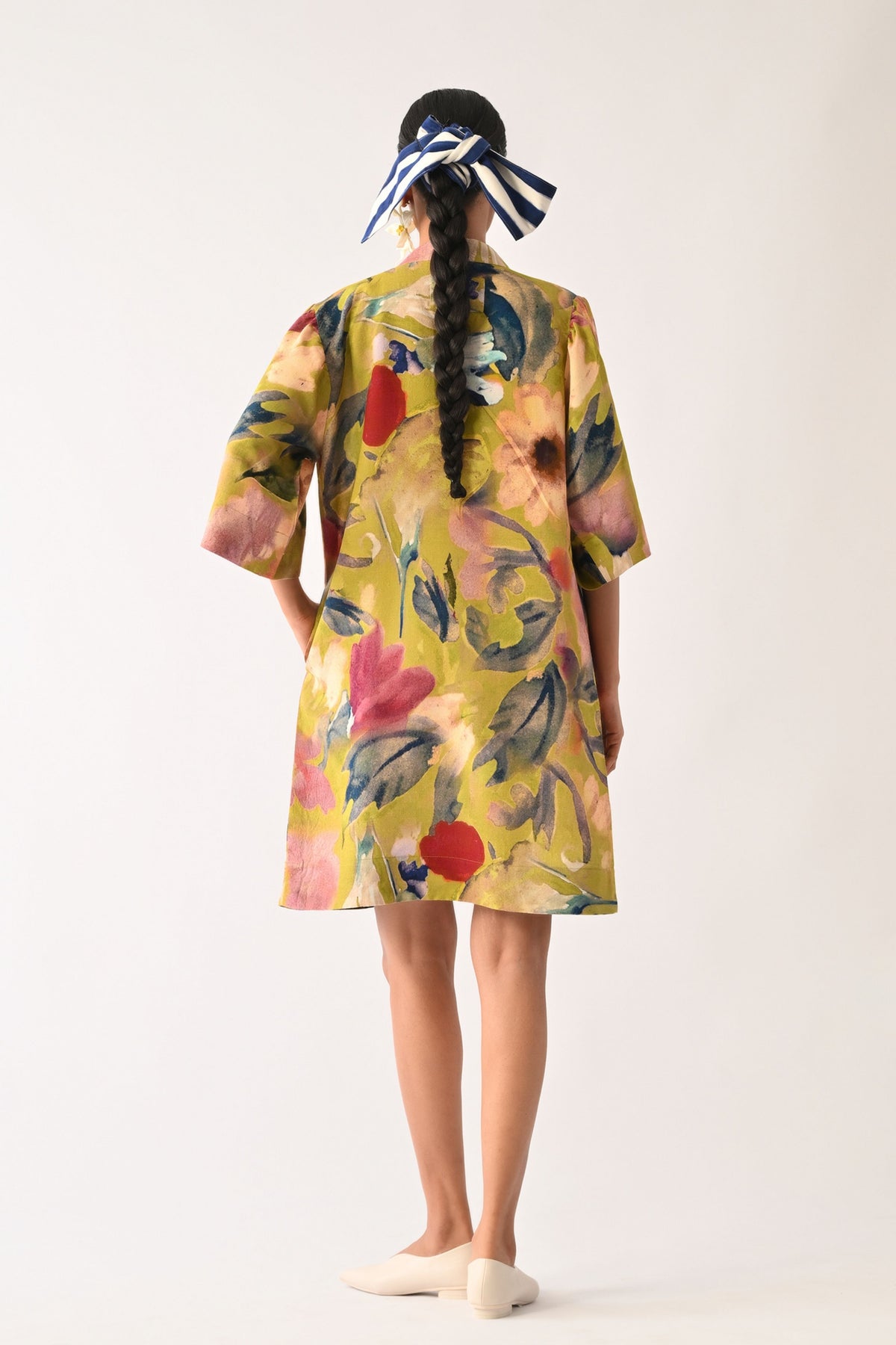 Liberty Olive Beach Dress