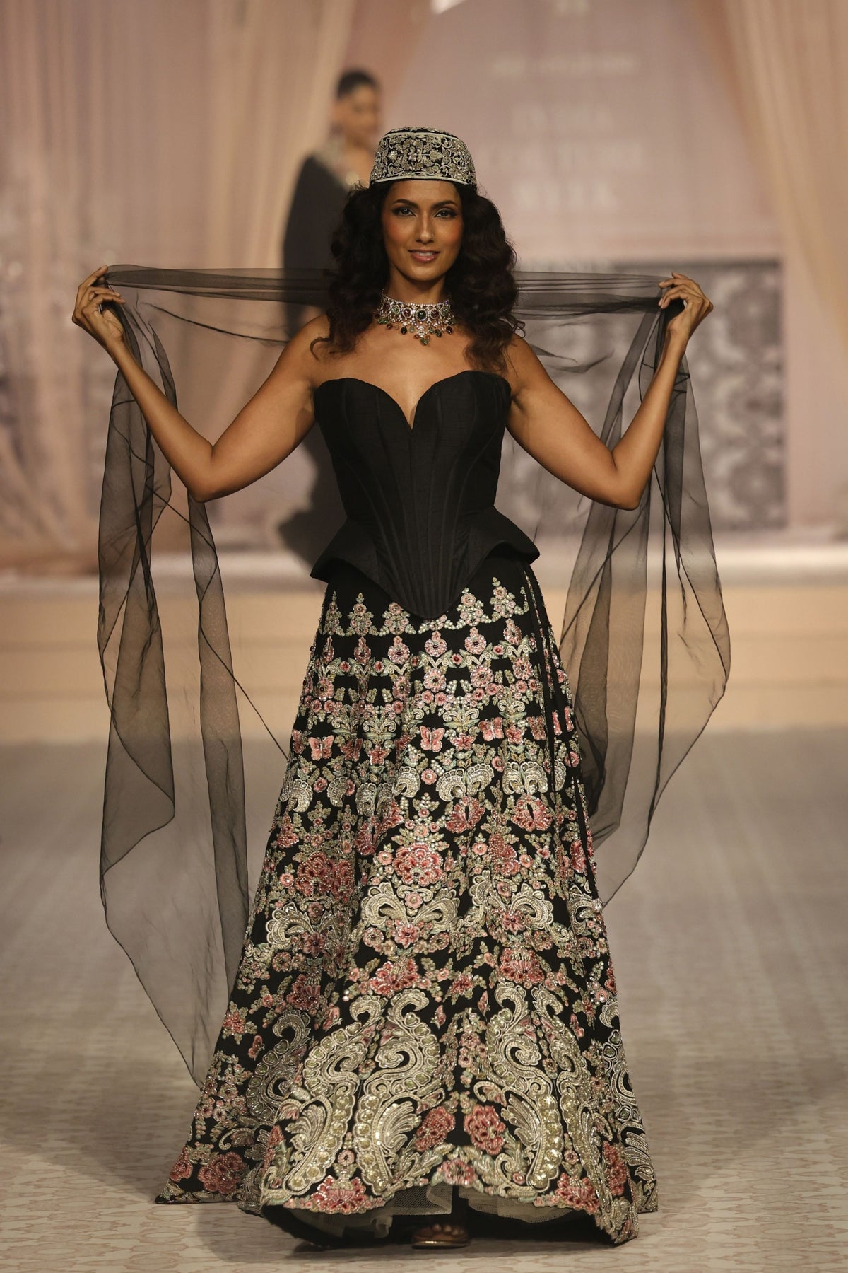 Saya Corset Lehenga Set