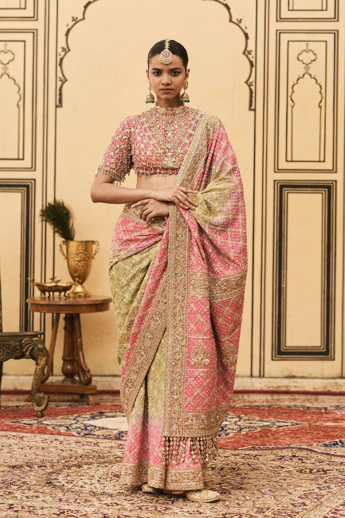 Gulnaar Saree Set