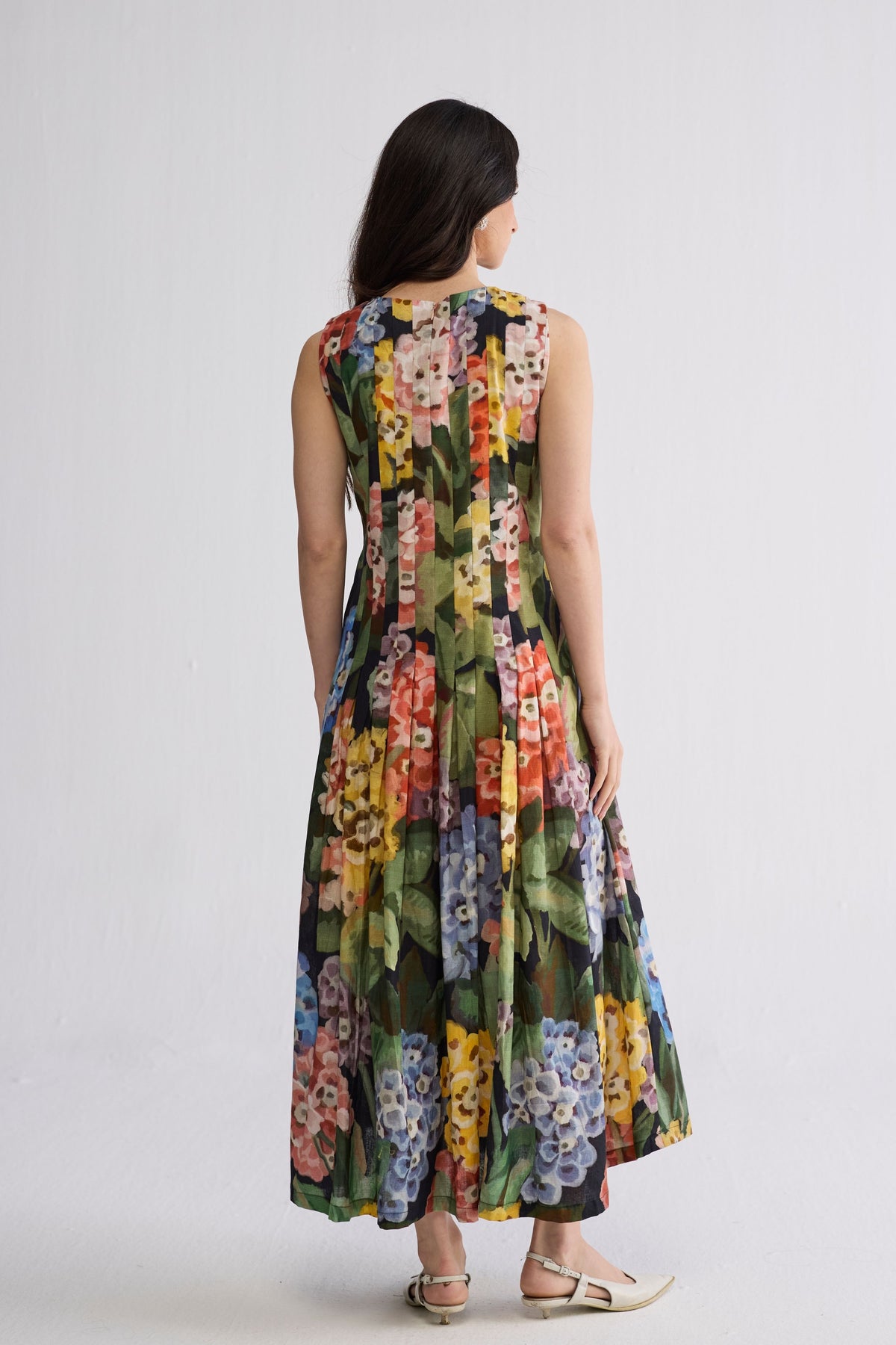 Rain Pleated Dress